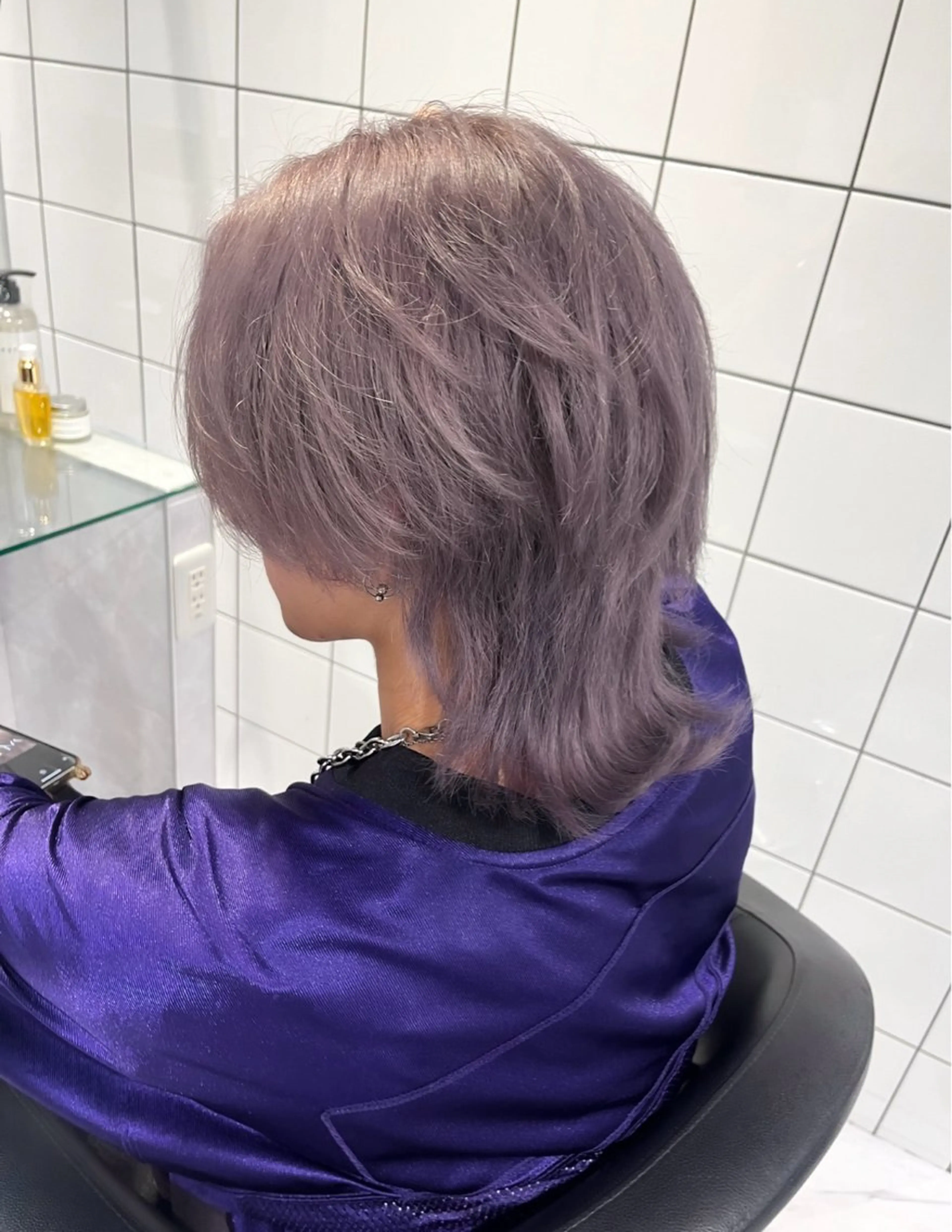 ショート カラー ヘアカラー トリートメント ヘッドスパ 🫧‪モテ髪の達人 🫧‪ハルカ💞のヘアスタイル
