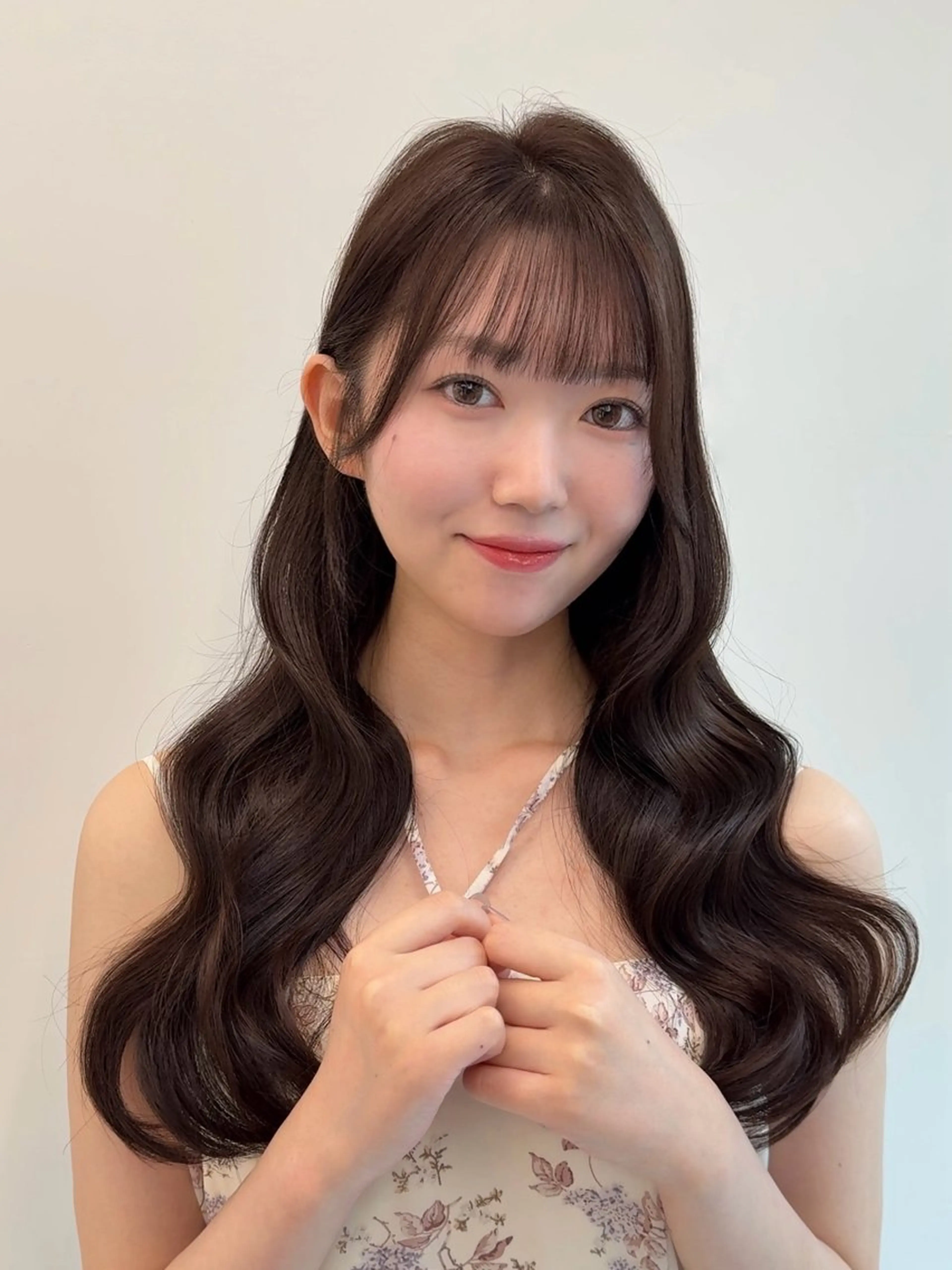 ロング ヘアアレンジ ヘアセット メンズカット ‪‪/メッシュのヘアスタイル