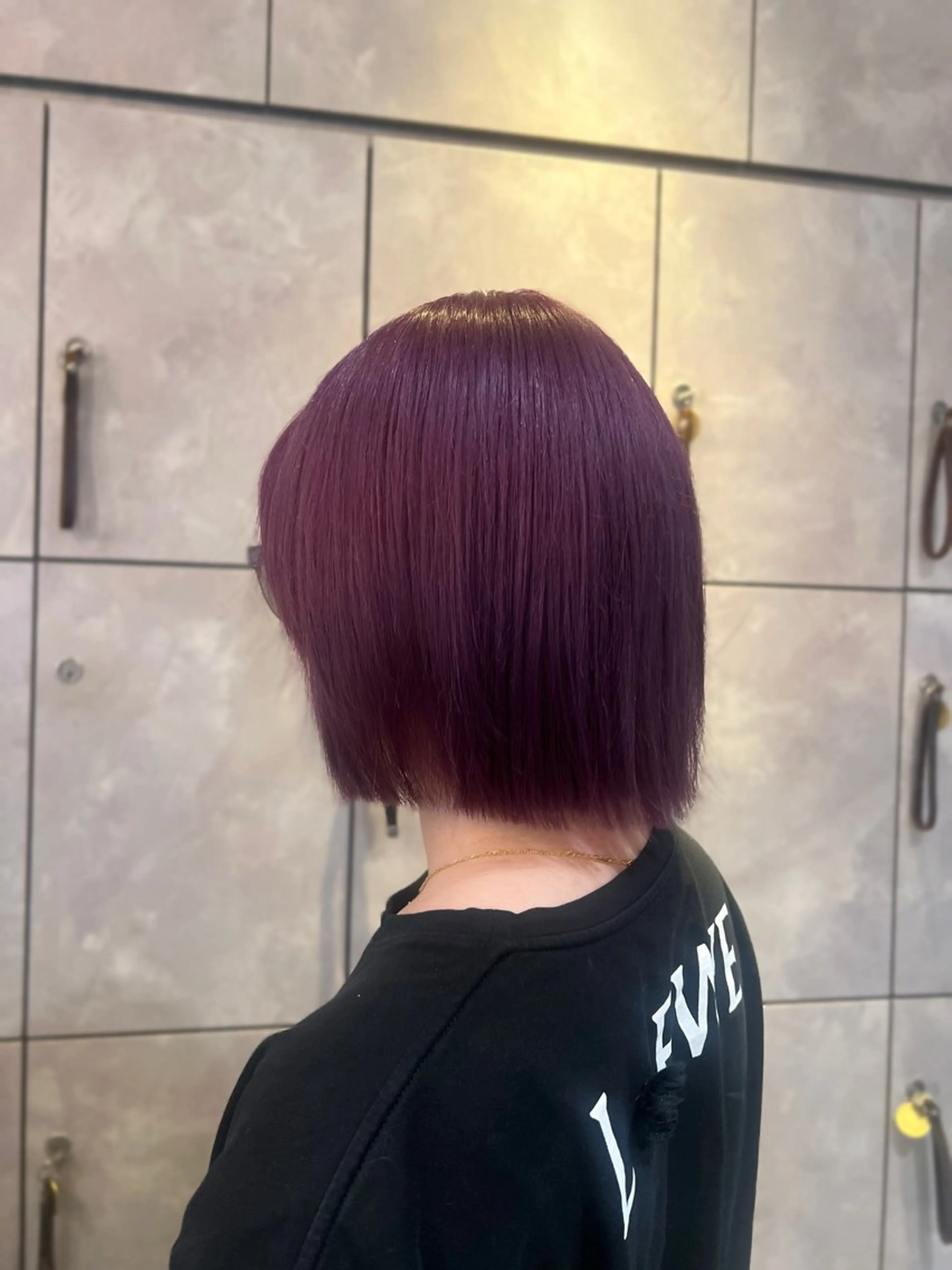 ミディアム カラー Lani5710所属・🎀ハイトーン・艶 カラー HANA🎀のヘアスタイル