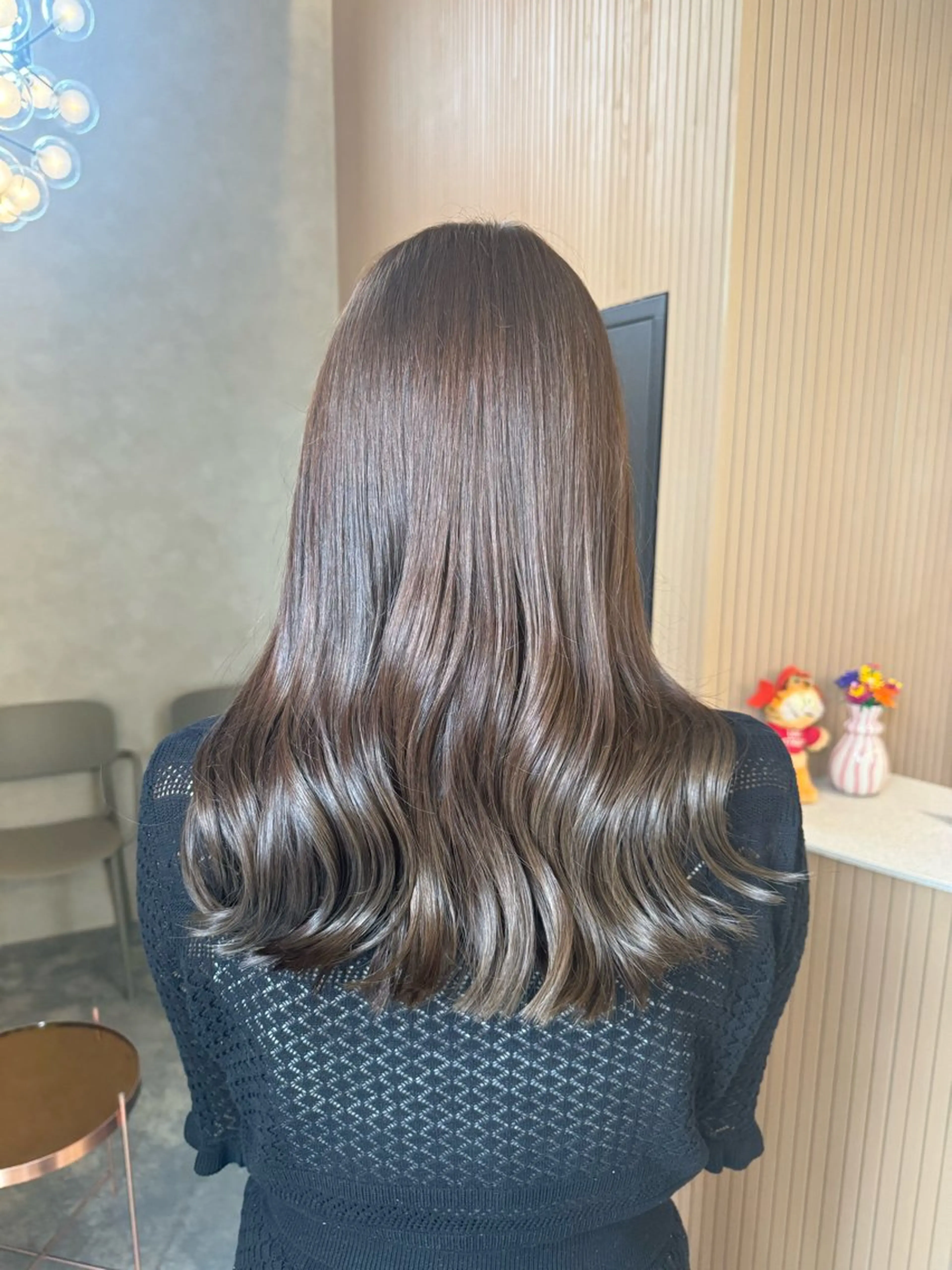 セミロング カット ヘアカラー トリートメント 艶カラー🤍新潟/ 小新/マオのヘアスタイル