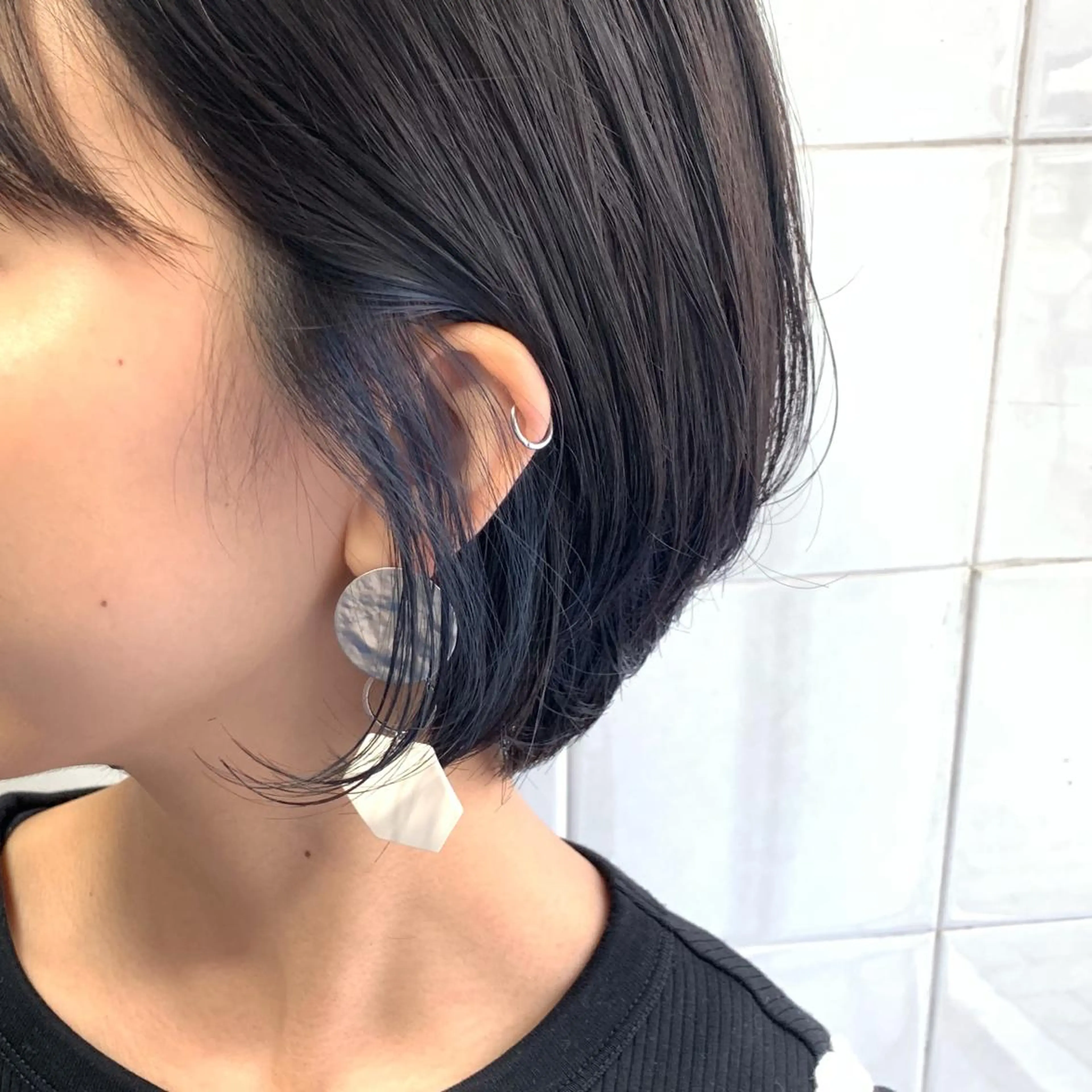 ショート カラー ヘアカラー トリートメント パーマ/ボブ 豊浦翔太のヘアスタイル