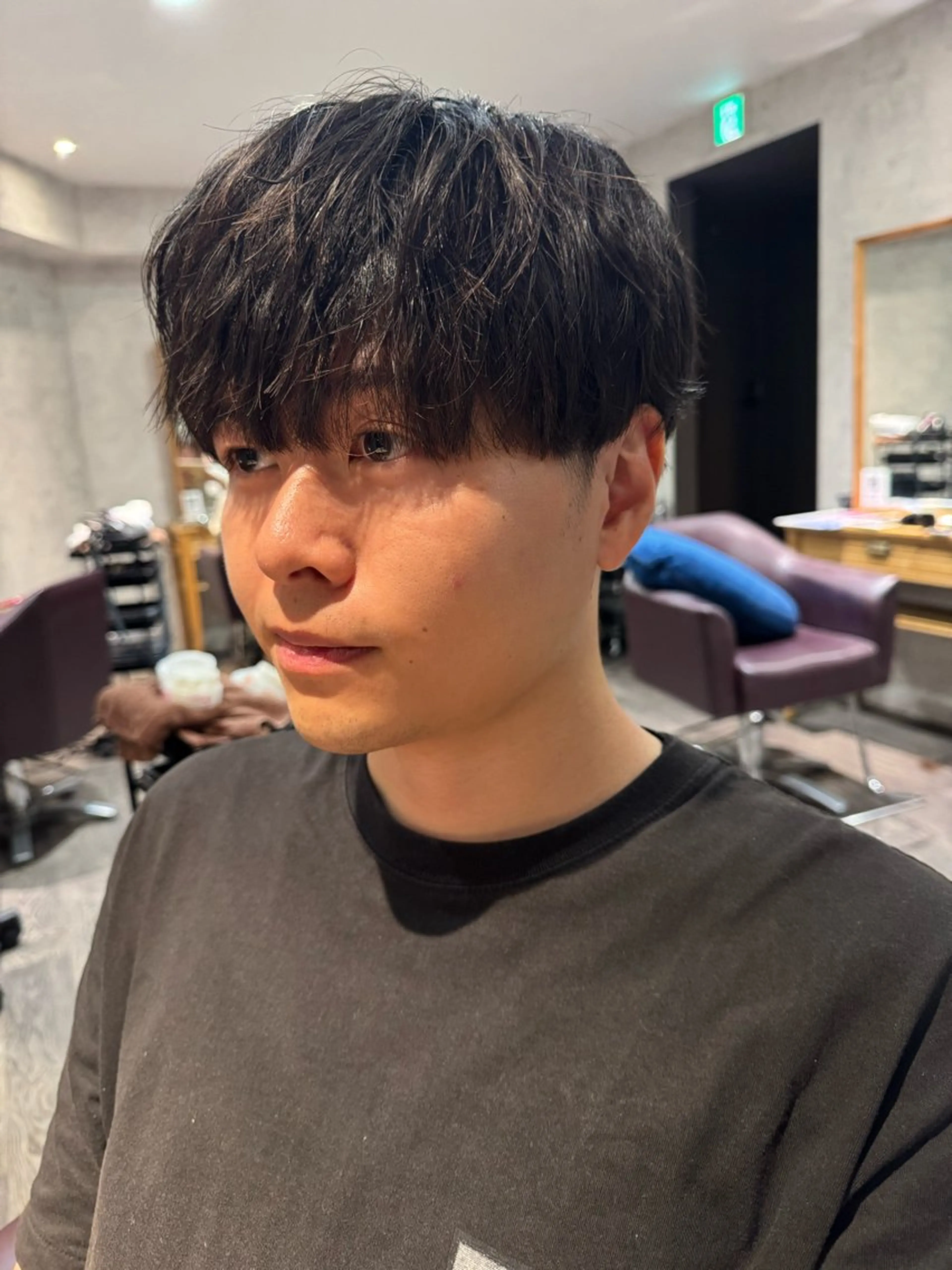 メンズマッシュスタイル🔥シャンプー付き🫧0円の写真