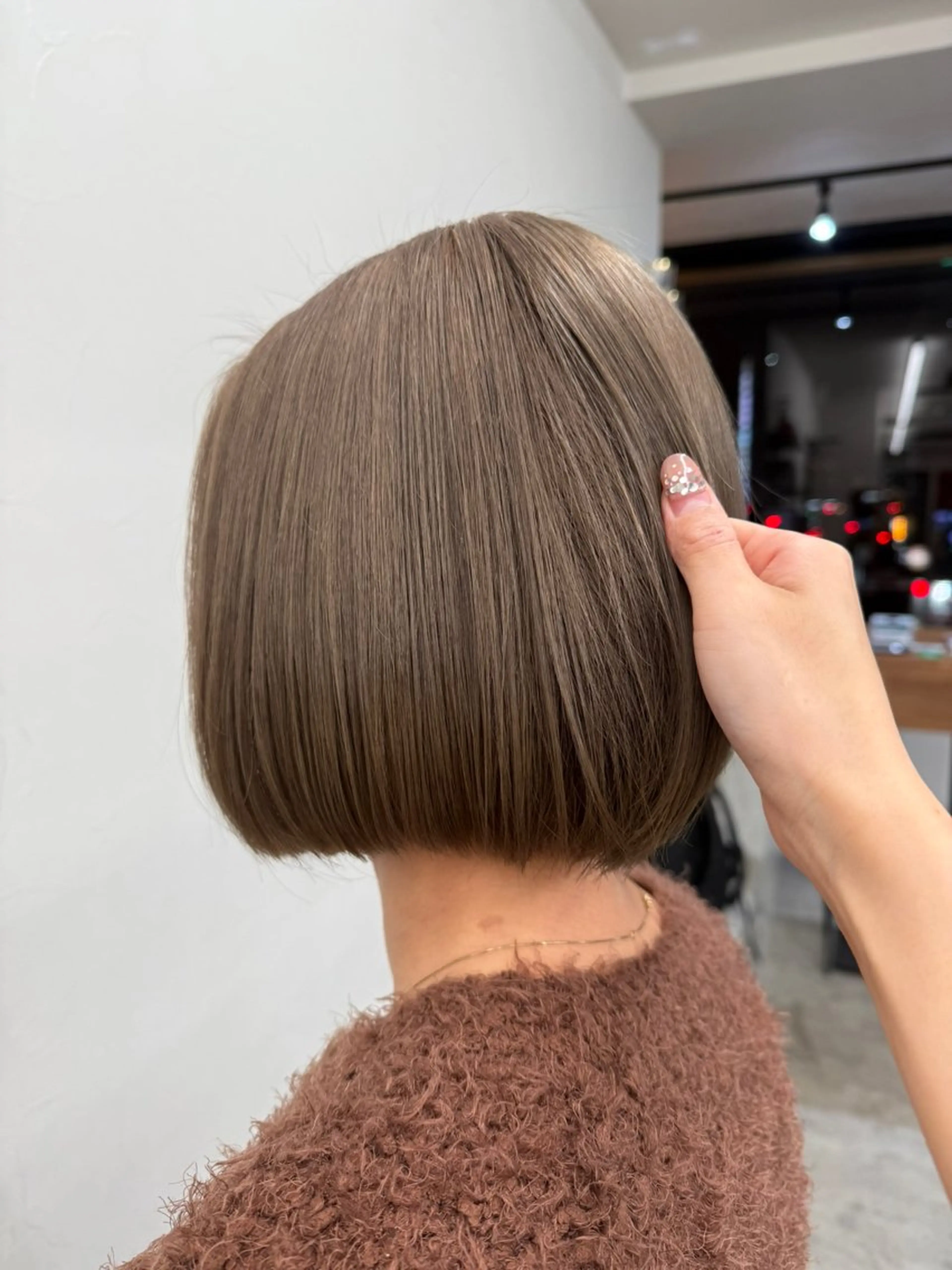 カラー ブリーチ ヘアカラー トリートメント 🎀うる艶モテ髪🎀 透明感/ユナのヘアスタイル