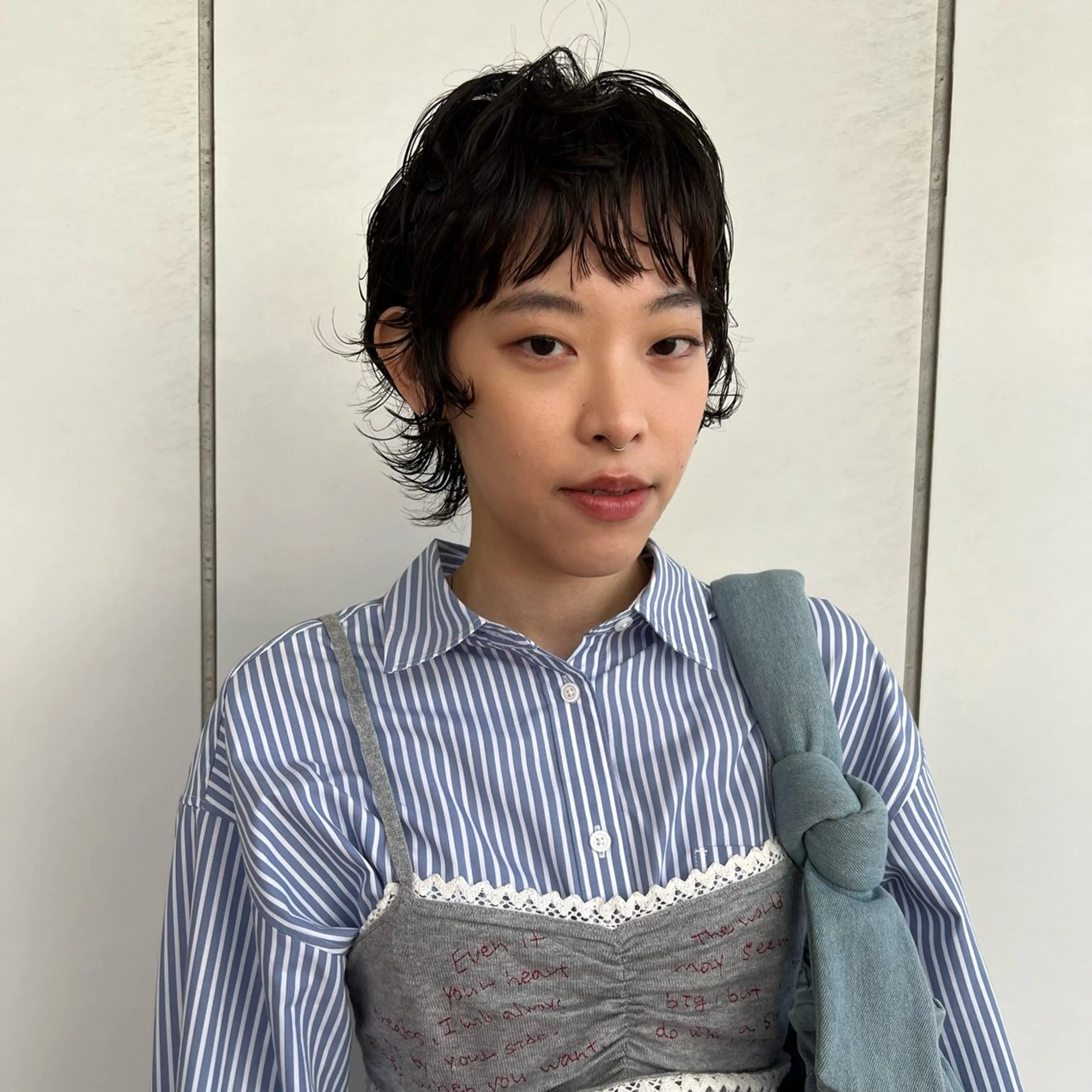 ショート パーマ ショートヘア ウルフカット GOTODAY Nu茶屋町店所属・池田 充のヘアスタイル