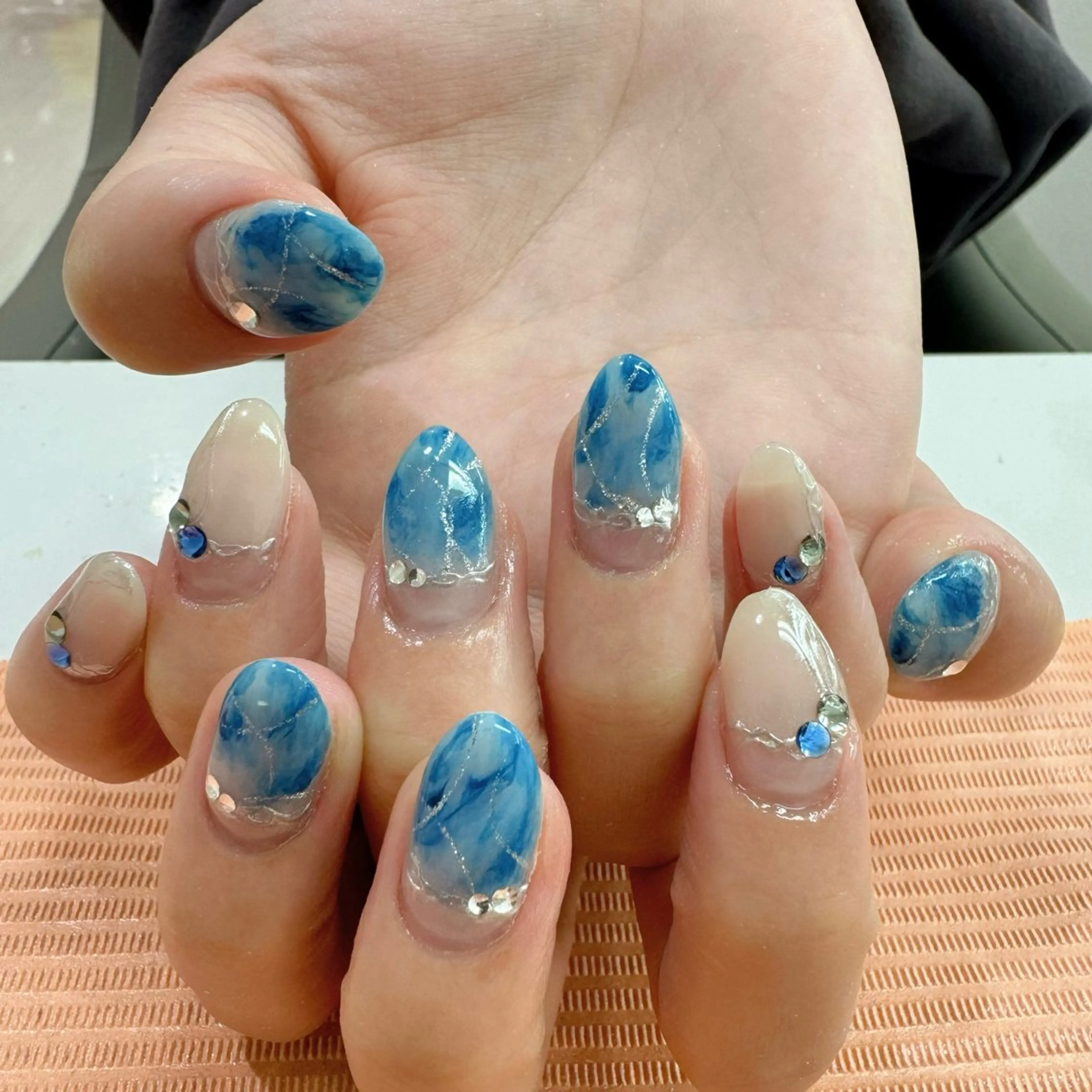 ネイル ニュアンスネイル ハンドネイル 🌺Bianca立川 HAGA🌺のネイルデザイン