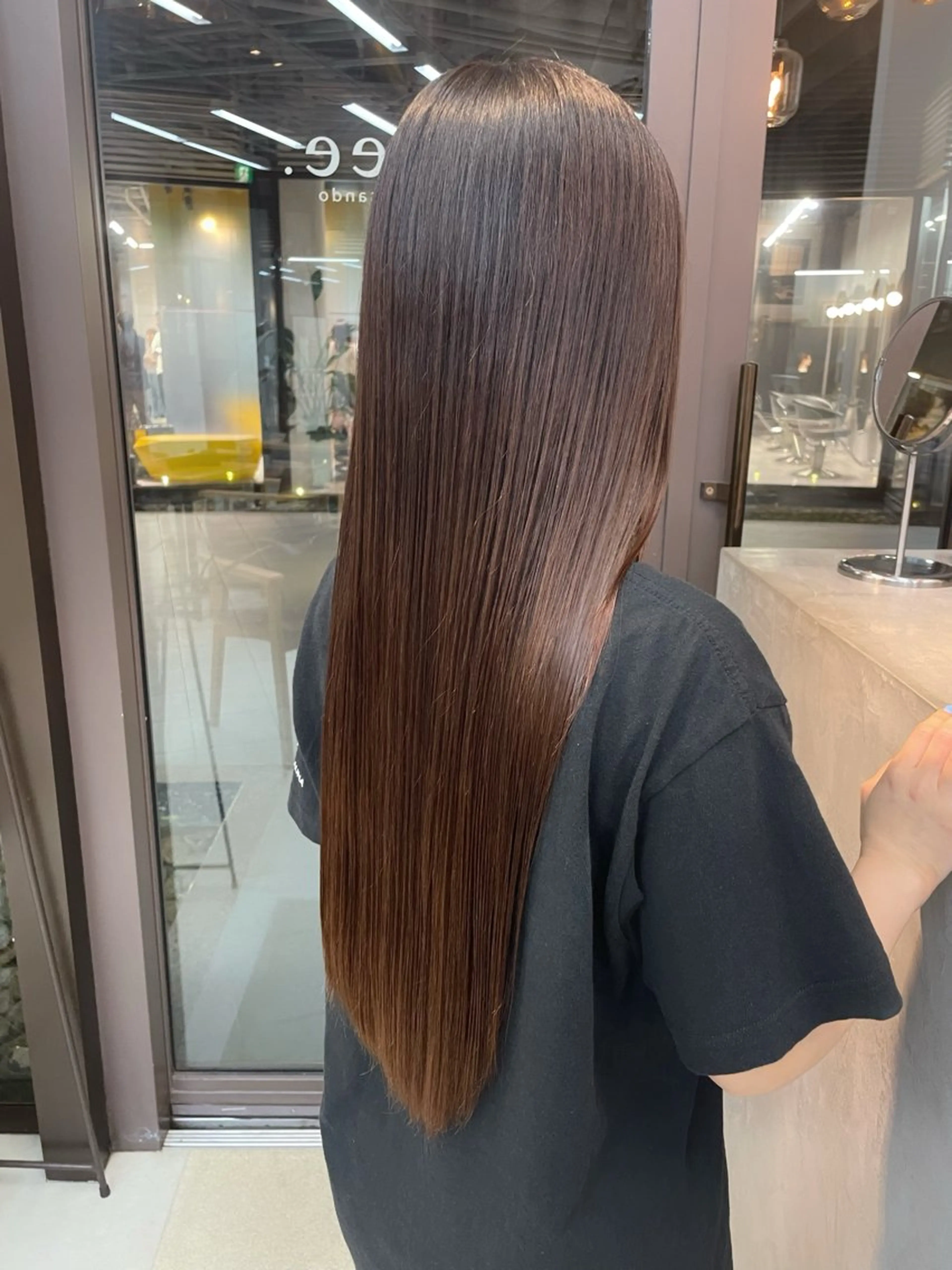 ロング トリートメント トリートメント 🫧艶カラー×カット 🫧　harunaのヘアスタイル