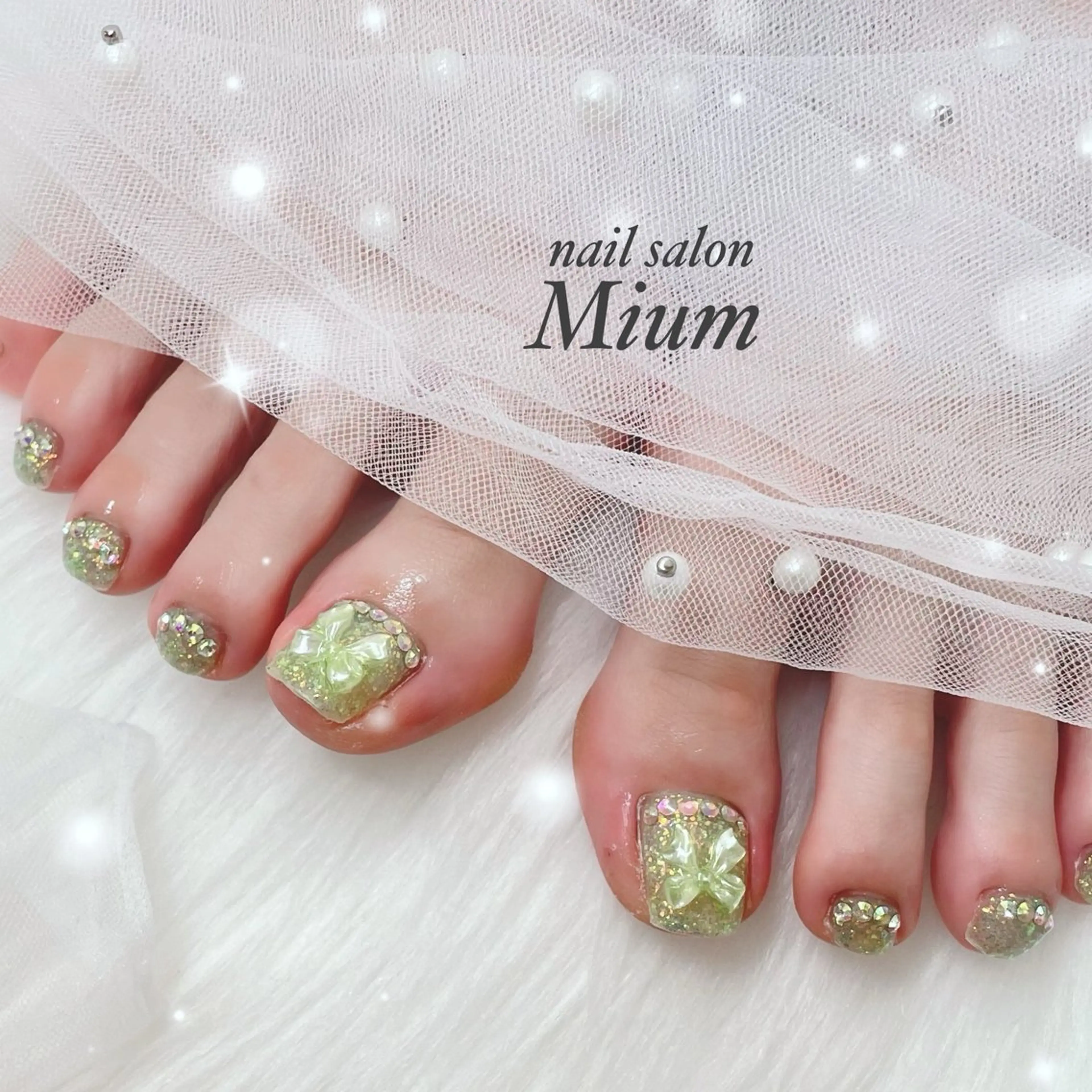 ネイル フットネイル nail salon Mium所属・nail salon Miumのネイルデザイン