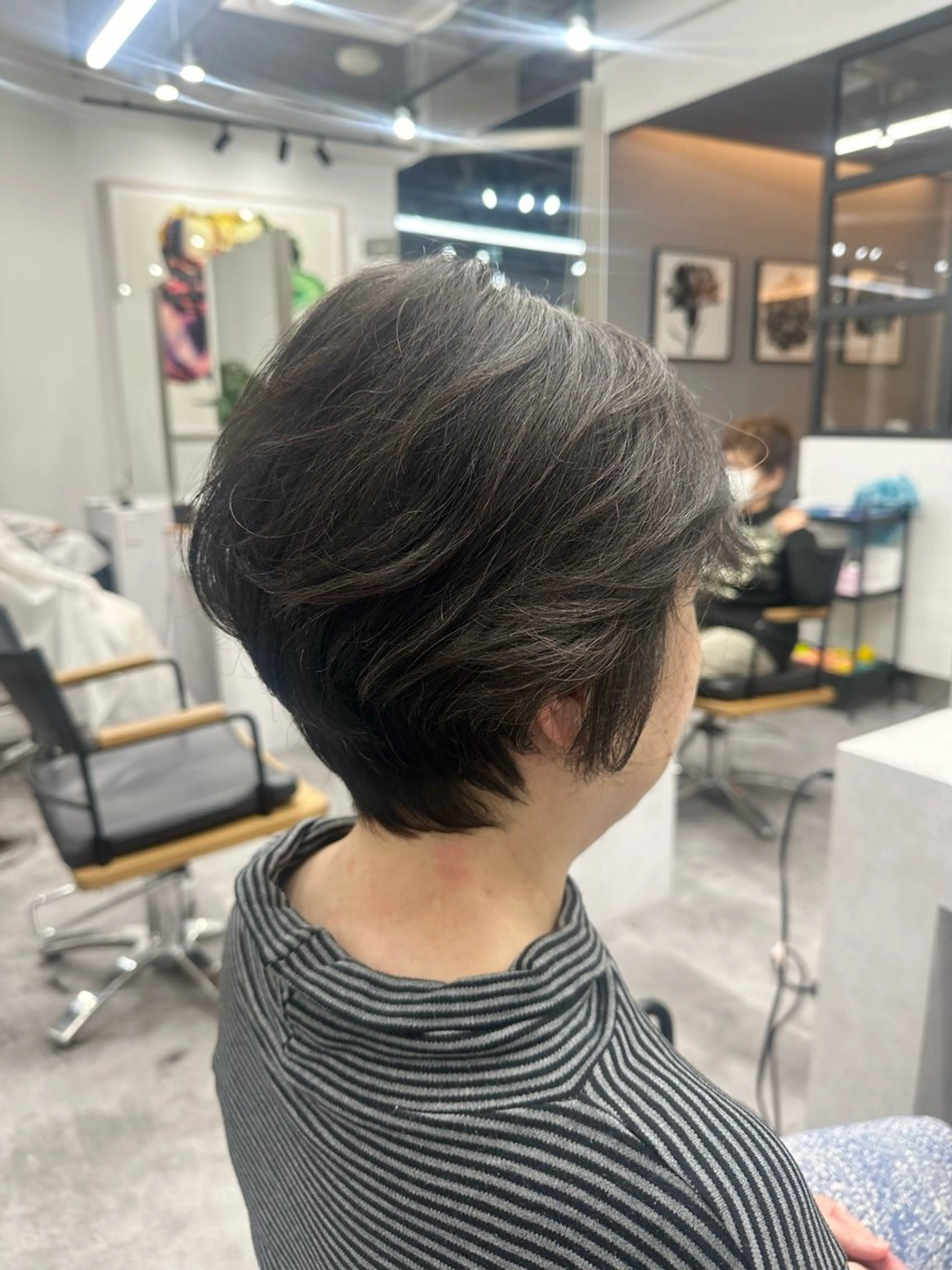 ショート ショートヘア カット ごとう さなのヘアスタイル