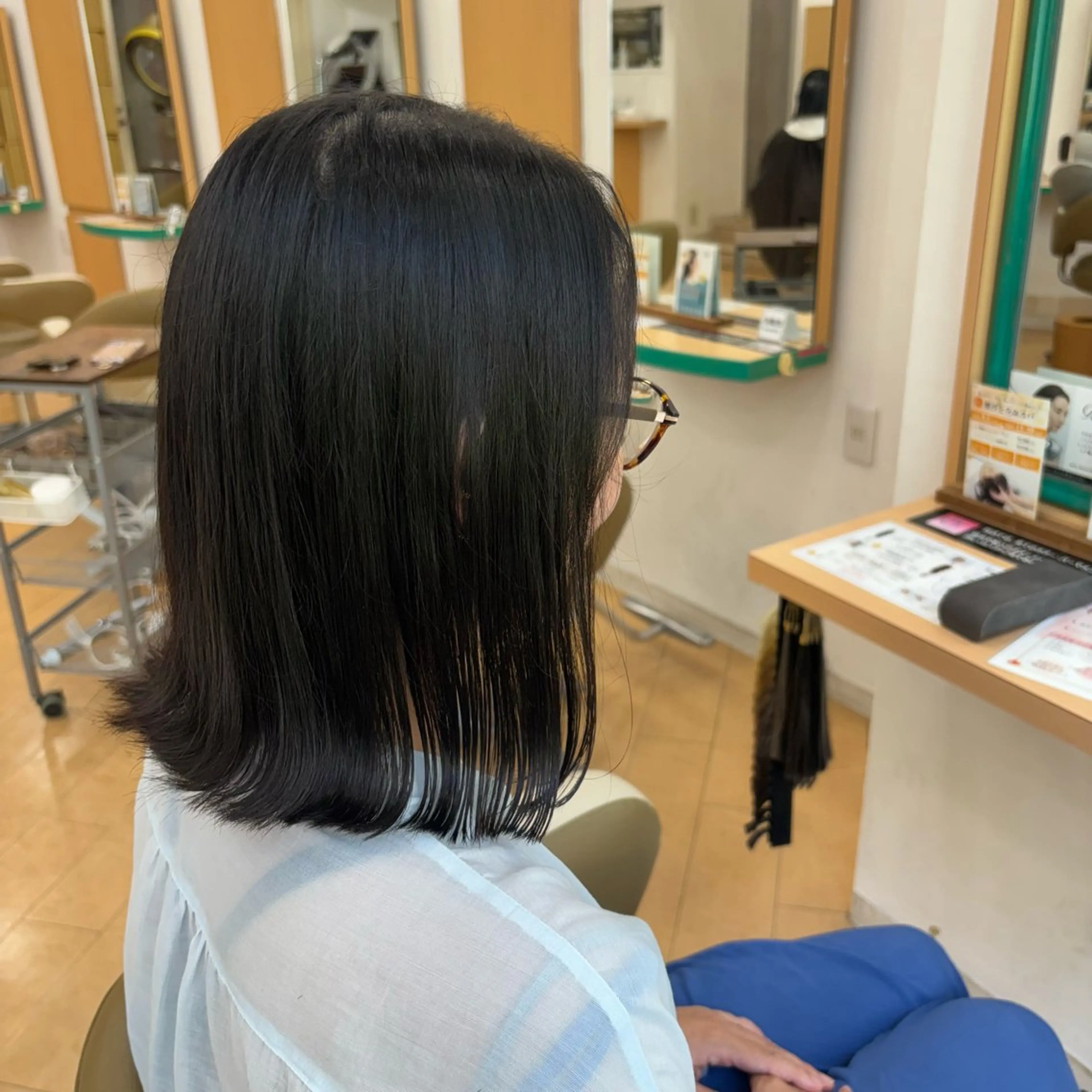 ミディアム 🎀🤍芦澤 李音🤍🎀のヘアスタイル