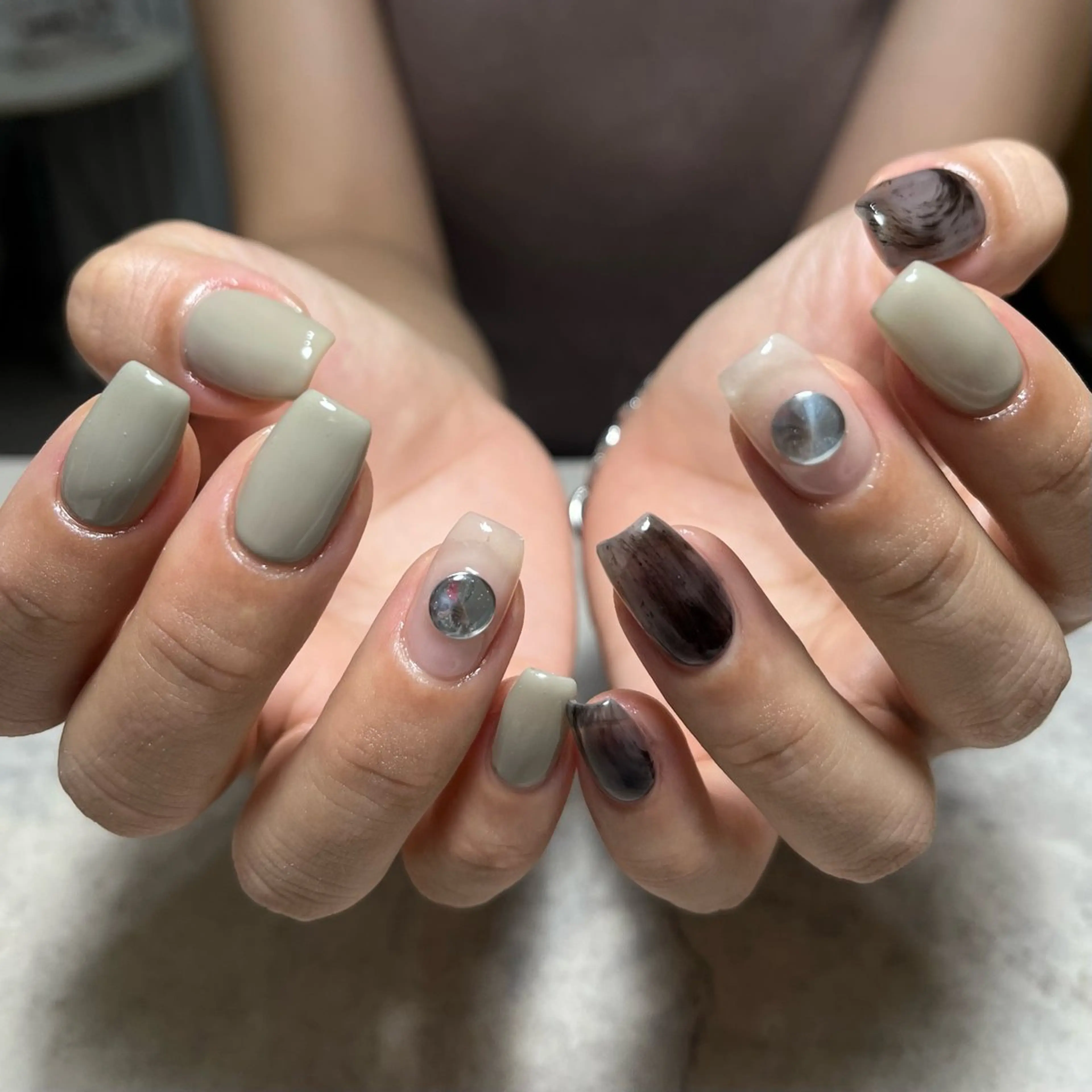 ネイル ハンドネイル nail salon O (en)所属・vegh. nail/阿波座のネイルデザイン