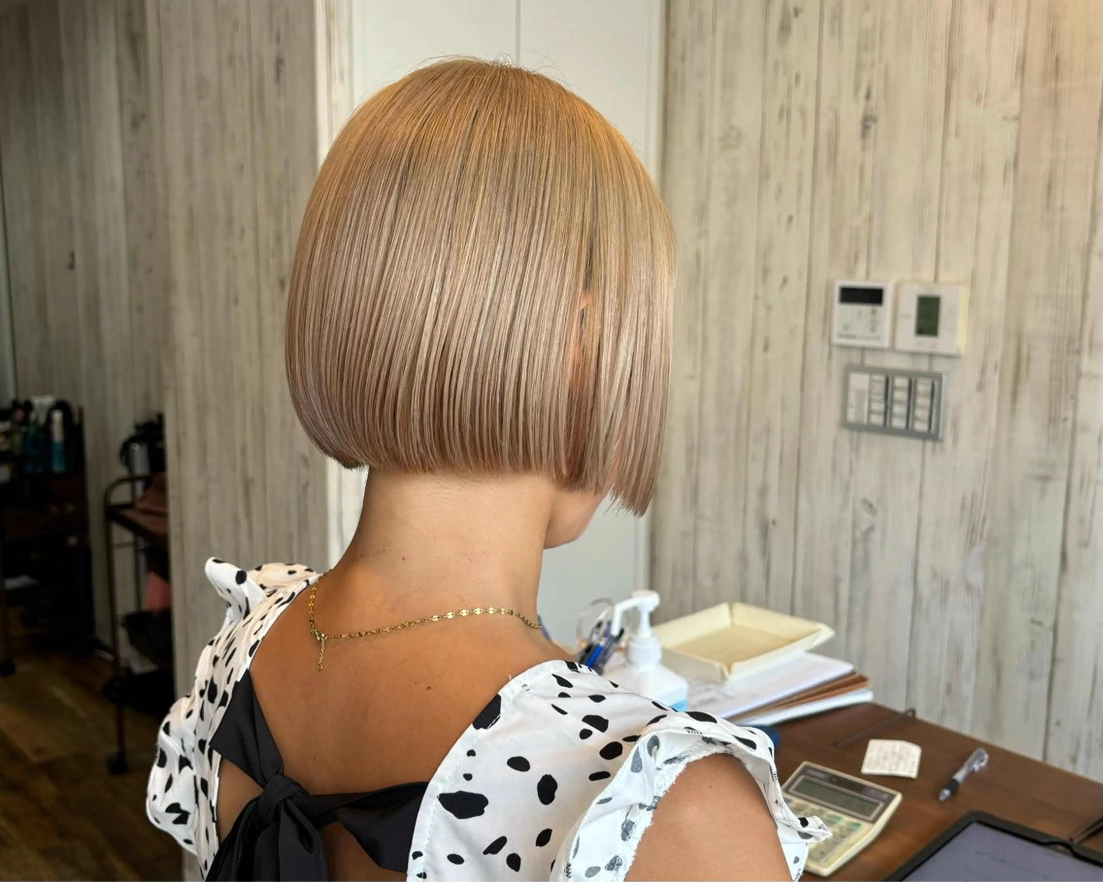 カット+Wカラー+トリートメントの写真