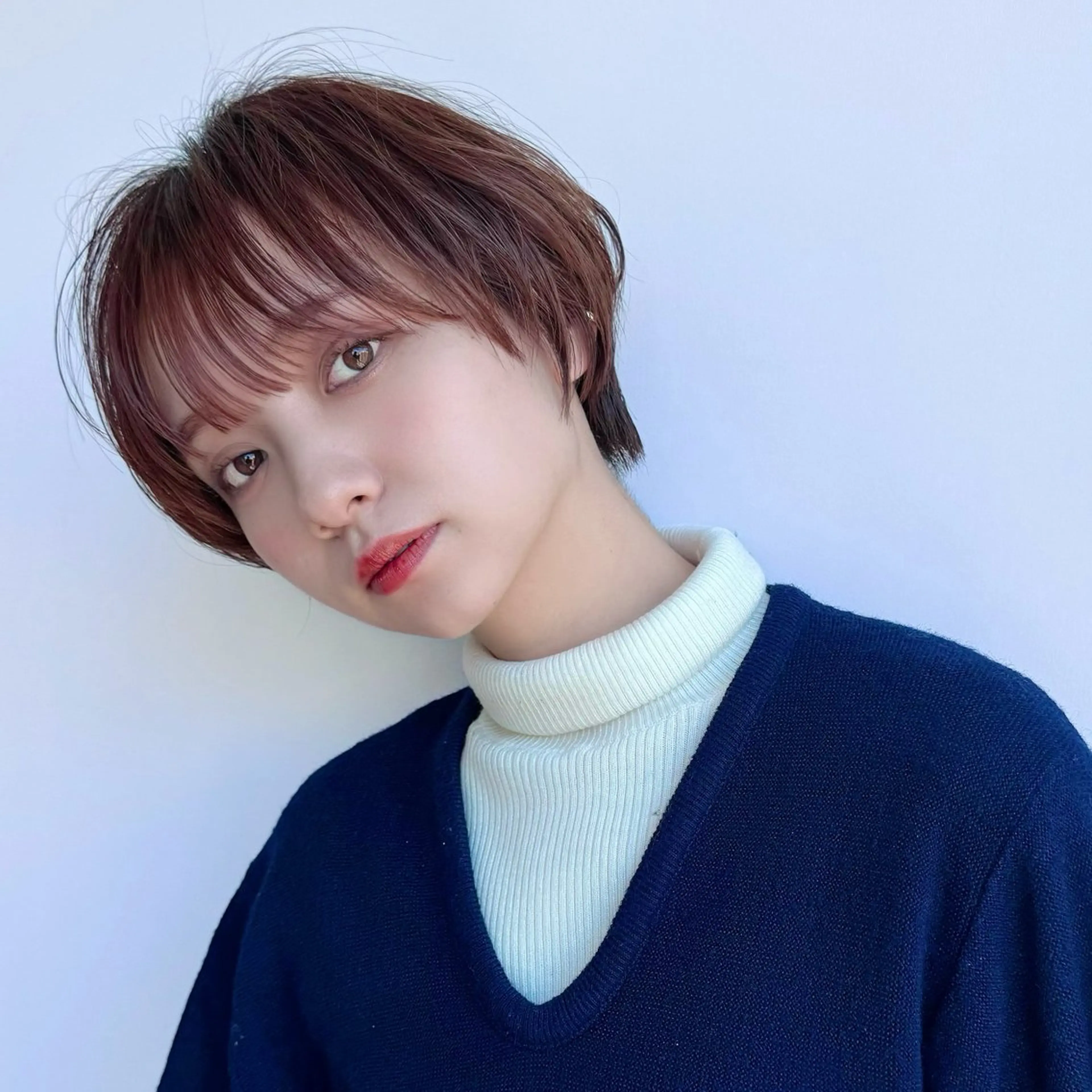 🟦 【人気No.2】骨格診断カット　　　　　　　　　　　　　　《ショート・ボブ・レイヤー》の写真