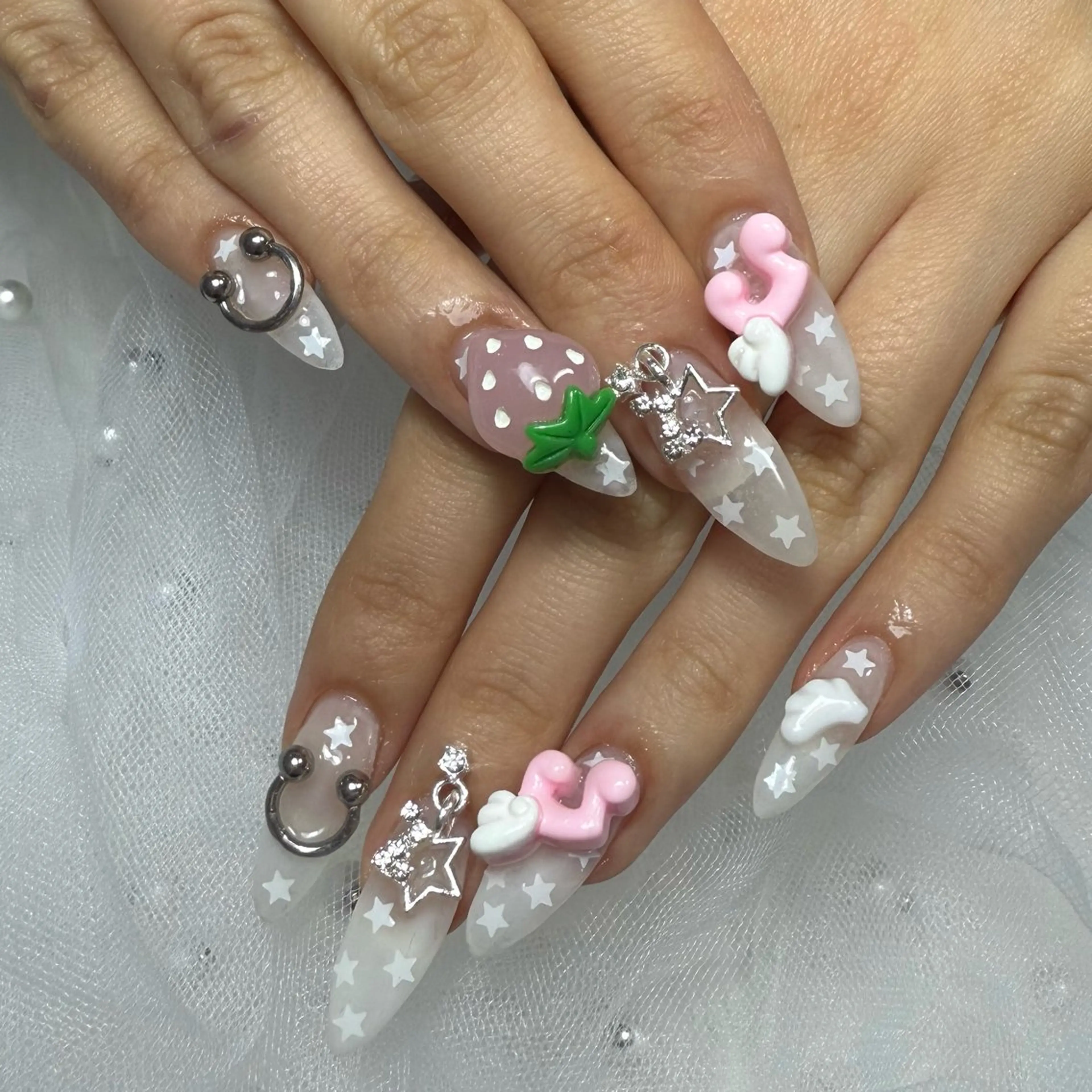 ネイル 持ち込み ネイルチップ ハンドネイル L'ino nailのネイルデザイン