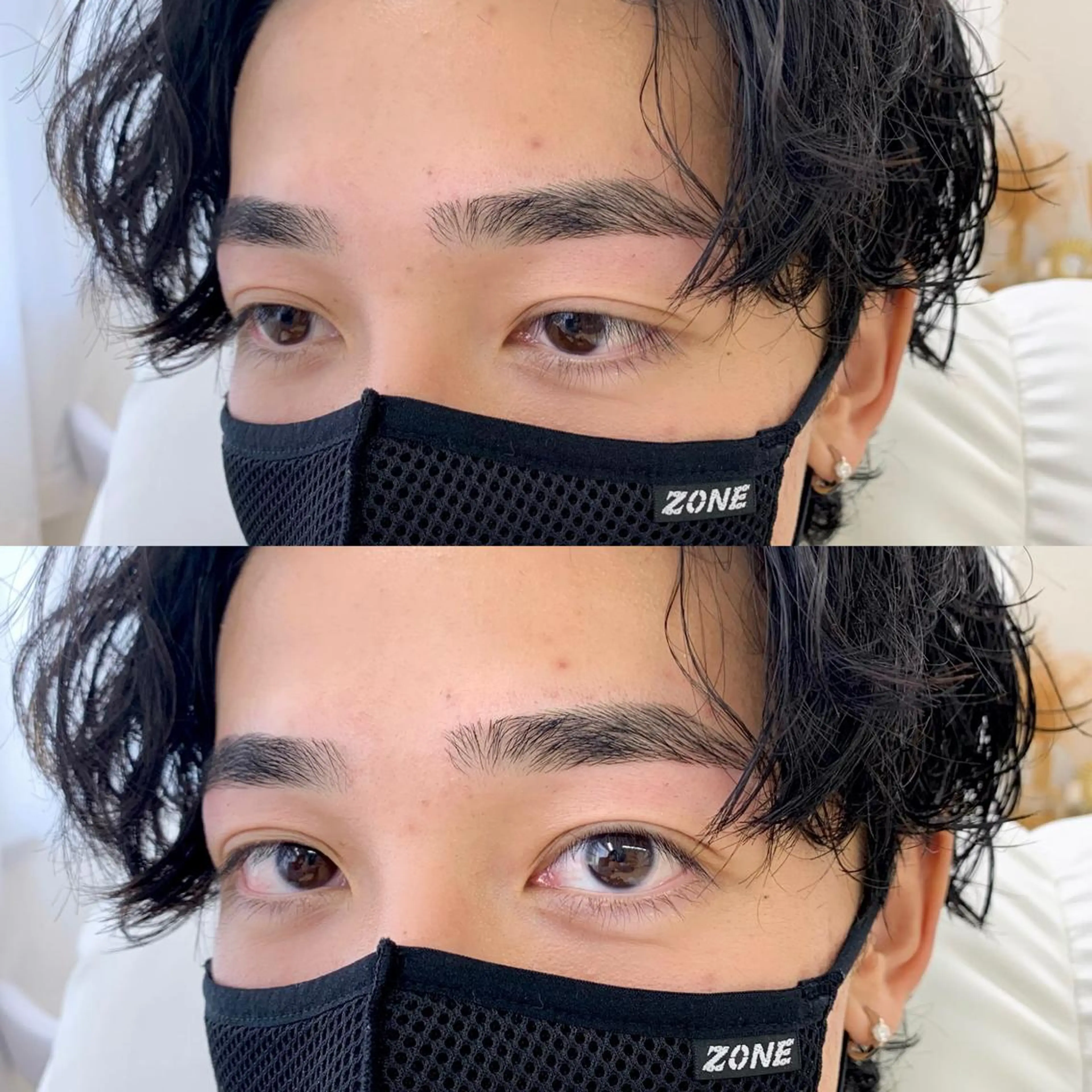 メンズ アイブロウ ワックス脱毛 その他(アイブロウ) NERU  lash&brow所属・鈴木 音瑠のマツエク・マツパデザイン