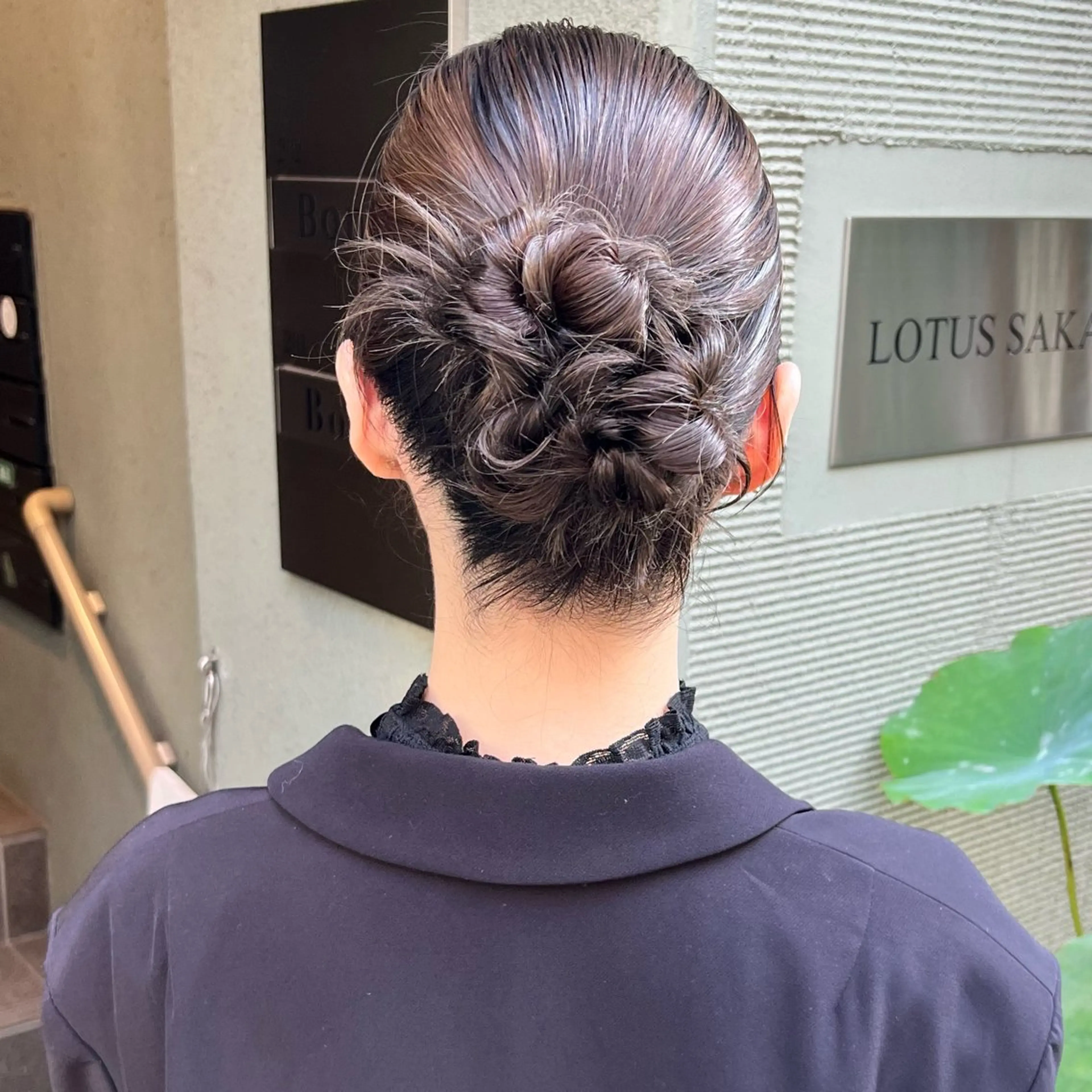 セミロング ヘアアレンジ ヘアセット KIHO ｜Bond 三軒茶屋のヘアスタイル