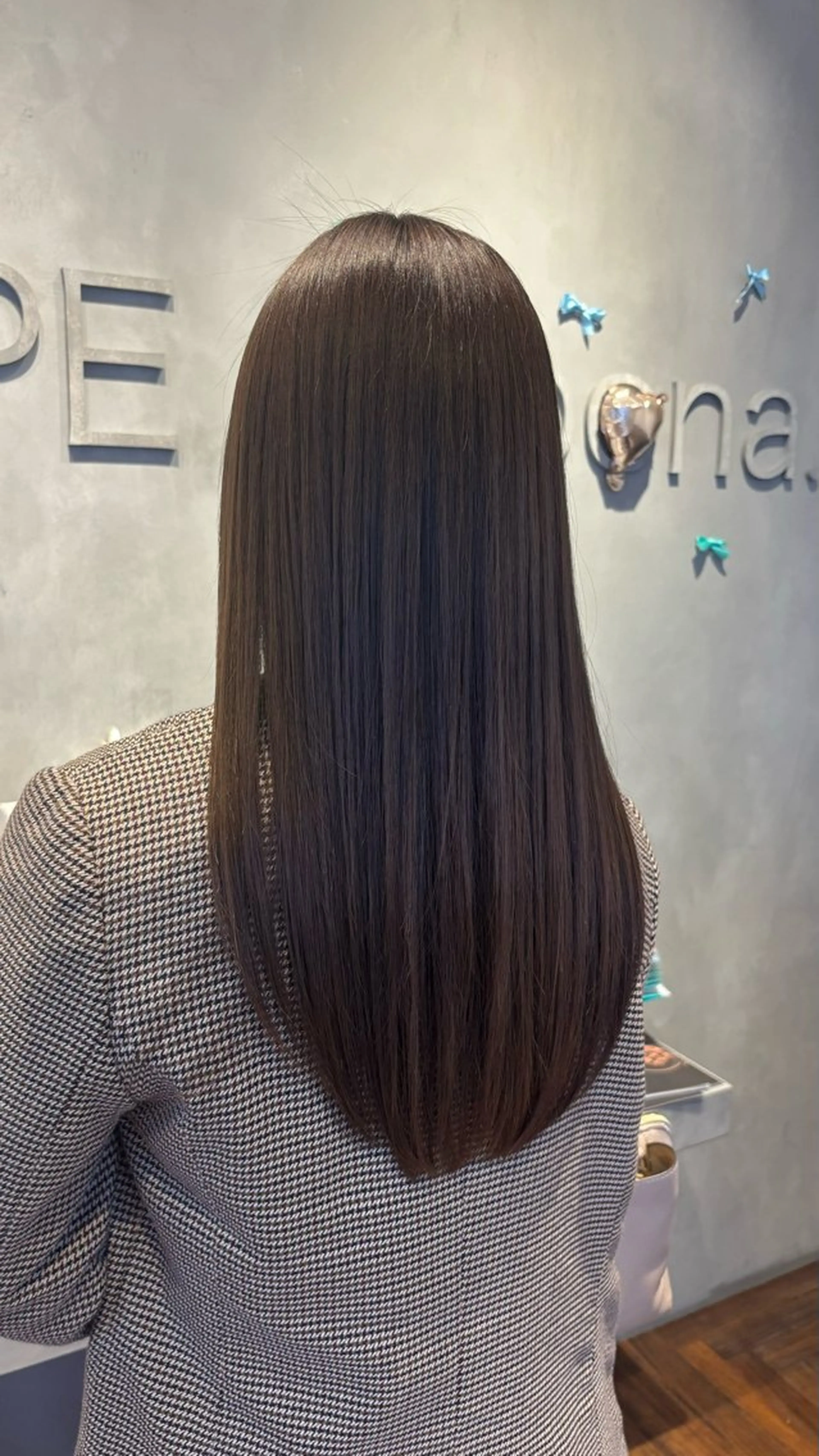 ロング ヘアカラー 長瀬 友唯のヘアスタイル