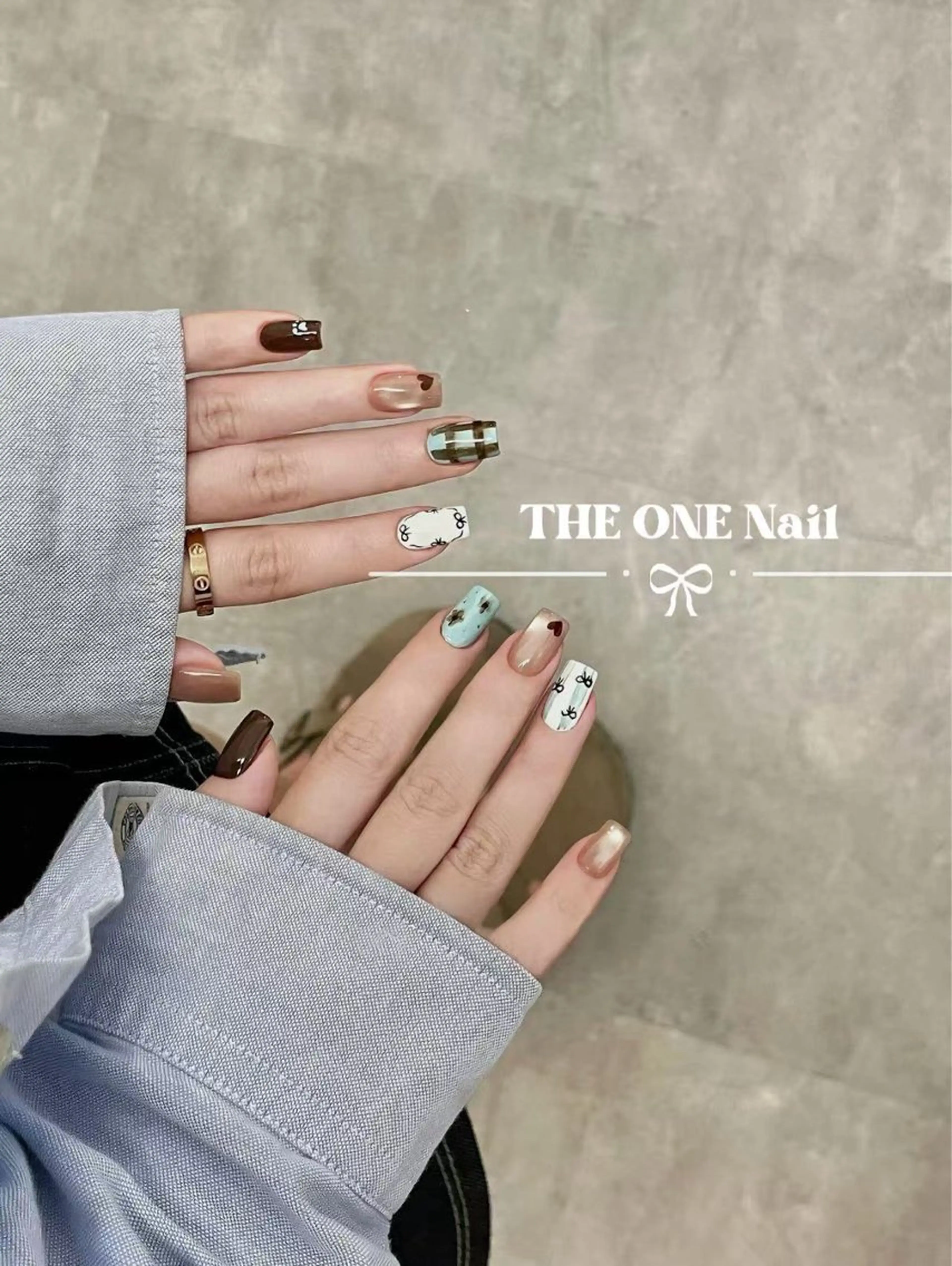 ネイル The oneアオイ アオイのネイルデザイン