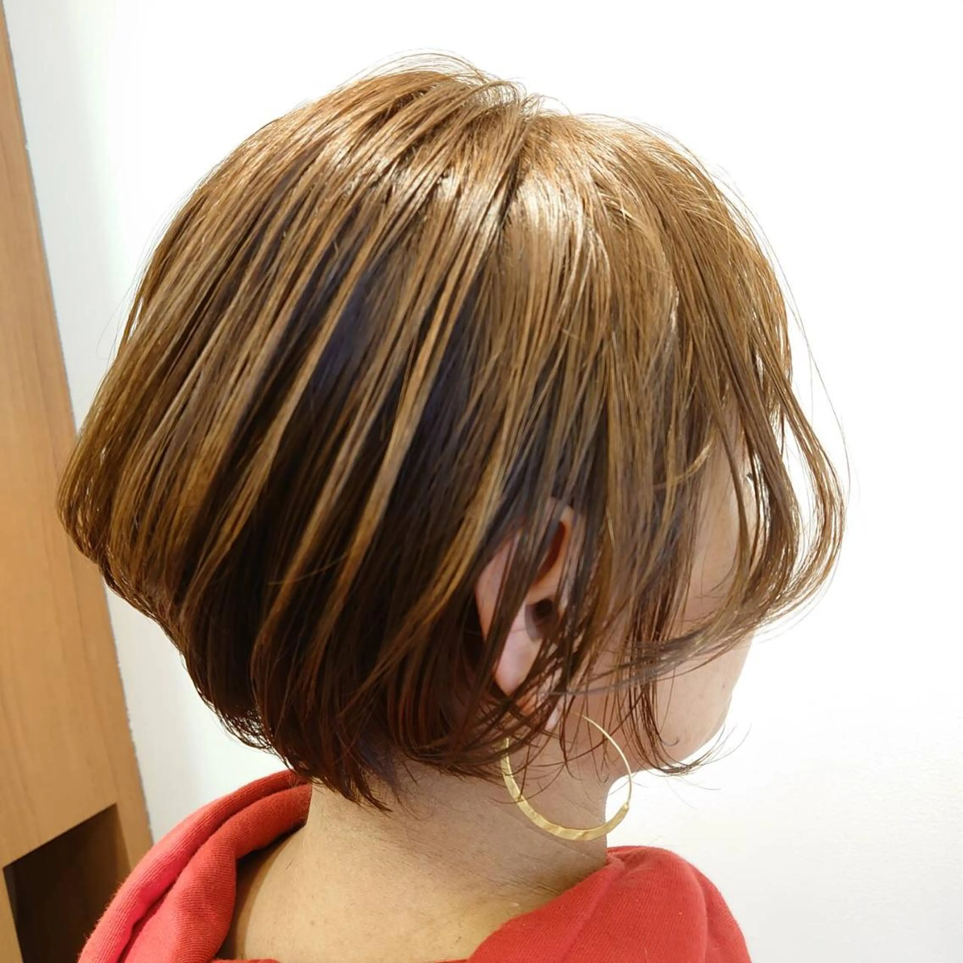 ショート カット ヘアカラー トリートメント 【店長】 ワンシーのヘアスタイル