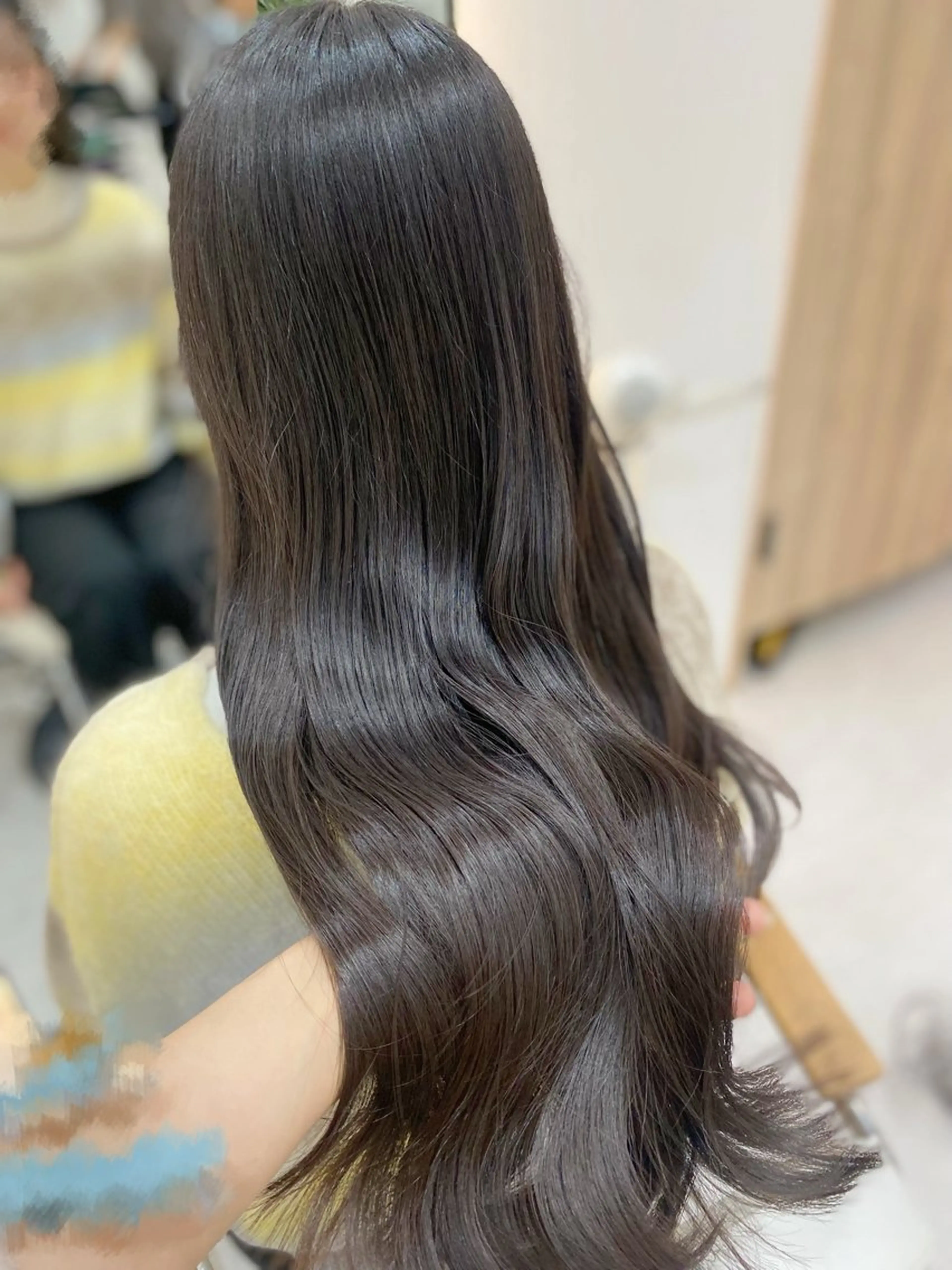 ロング 似合わせカット 艶髪・透明感カラー・ 韓国ヘア・Yuriのヘアスタイル