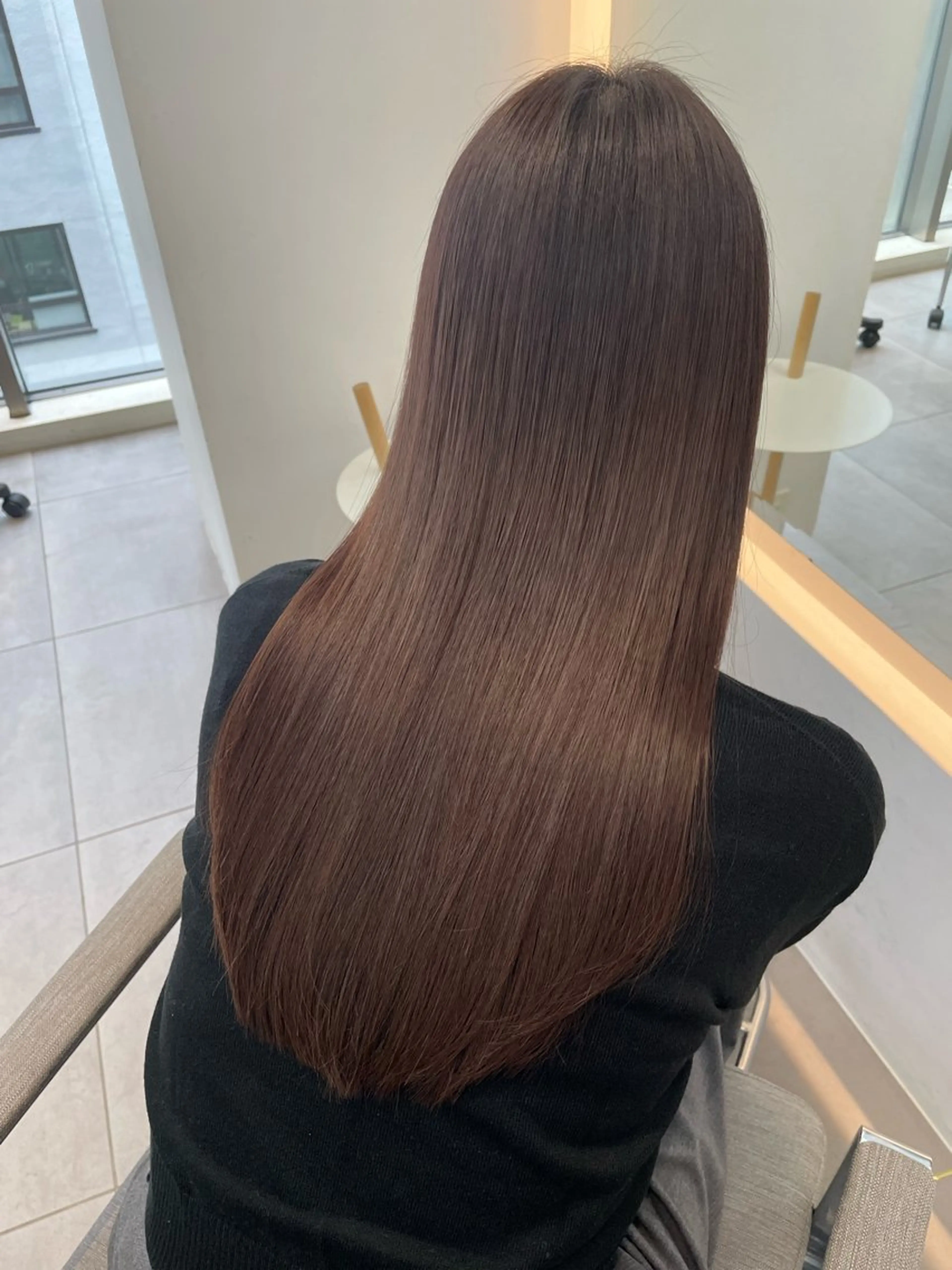 ロング カット 縮毛矯正 トリートメント ヘッドスパ ✨髪質改善✨美髪 矯正🫧小泉のヘアスタイル