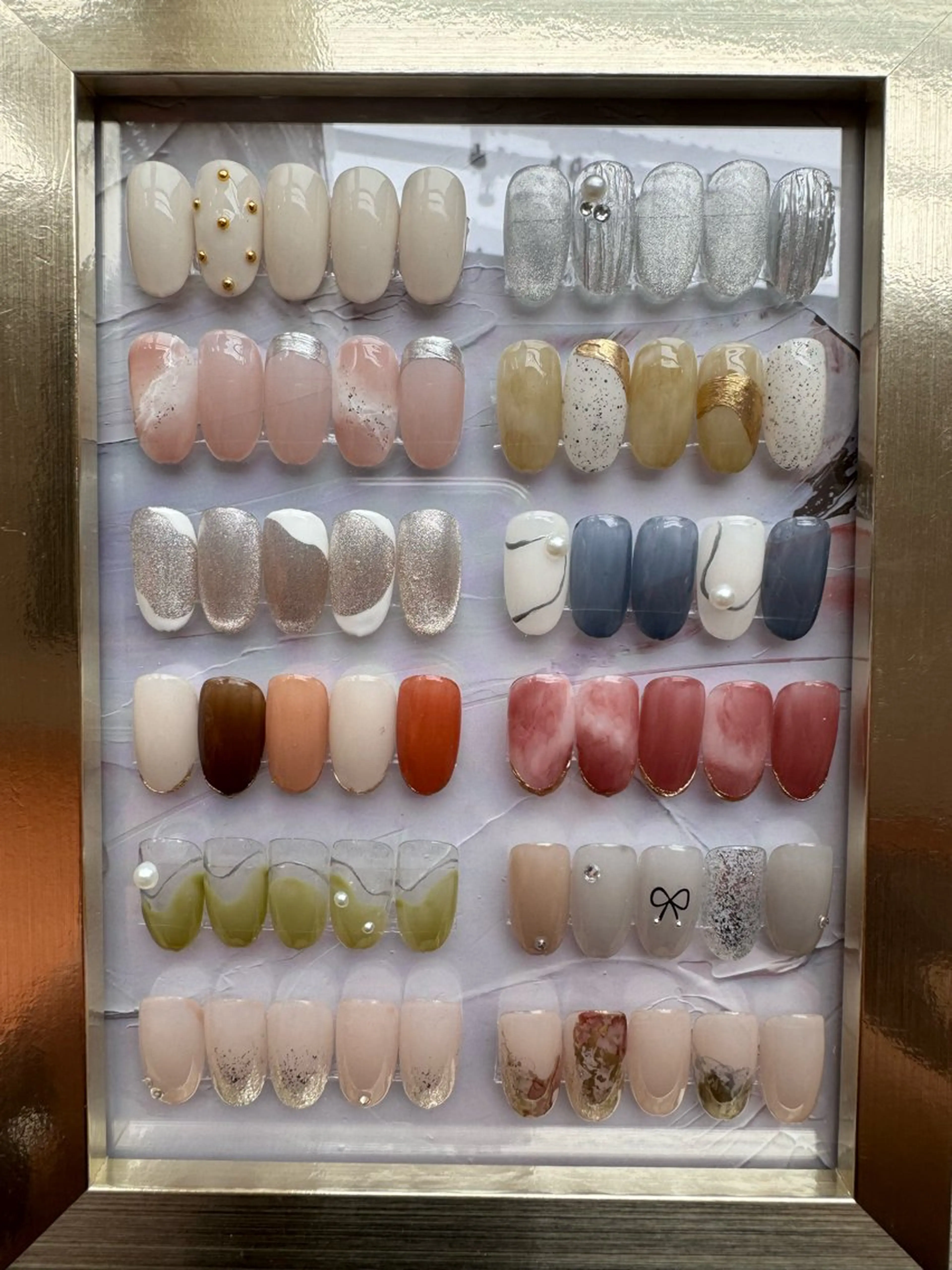 ネイル シンプルネイル ハンドネイル BY / Mのネイルデザイン