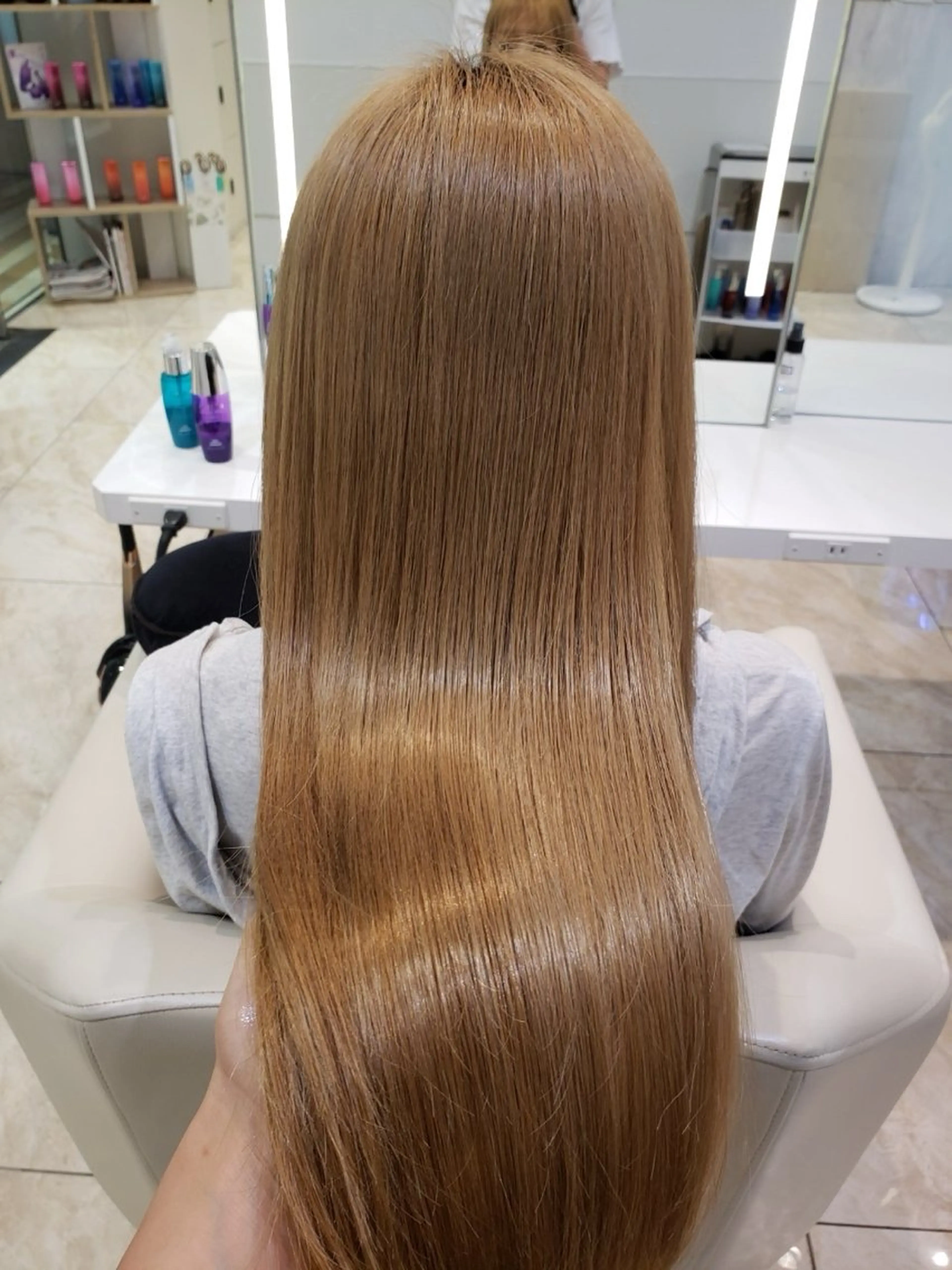 ロング カラー 髪質改善 トリートメント トリートメント ボブ✂️ スパ🫧kurehaのヘアスタイル