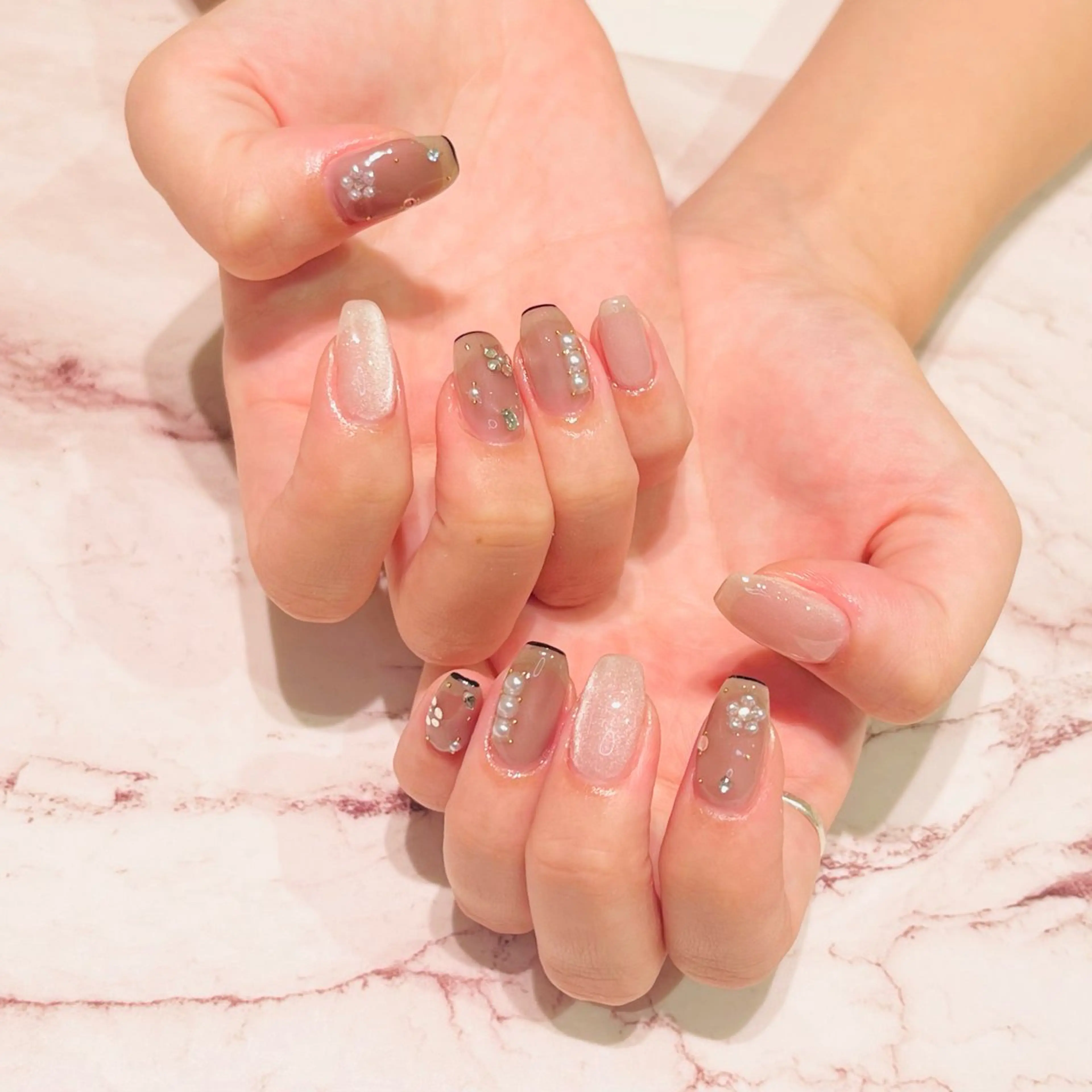 ネイル ハンドネイル Hair removal & Beauty salon Produce by Lucia所属・nail salon Luciaのネイルデザイン