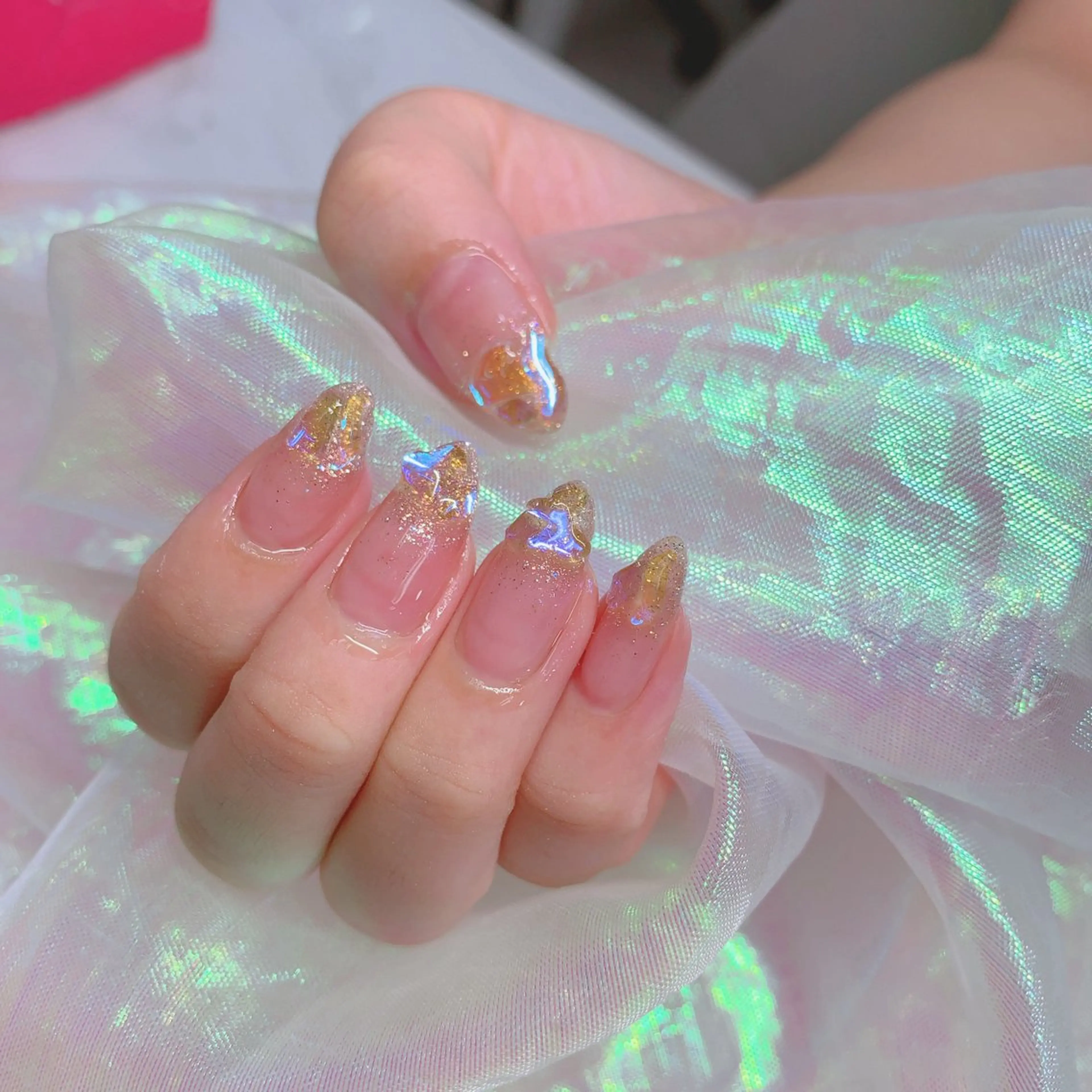 ネイル アートネイル クリアネイル フラッシュネイル フットネイル フレンチネイル インフィニティ ネイルサロンのネイルデザイン