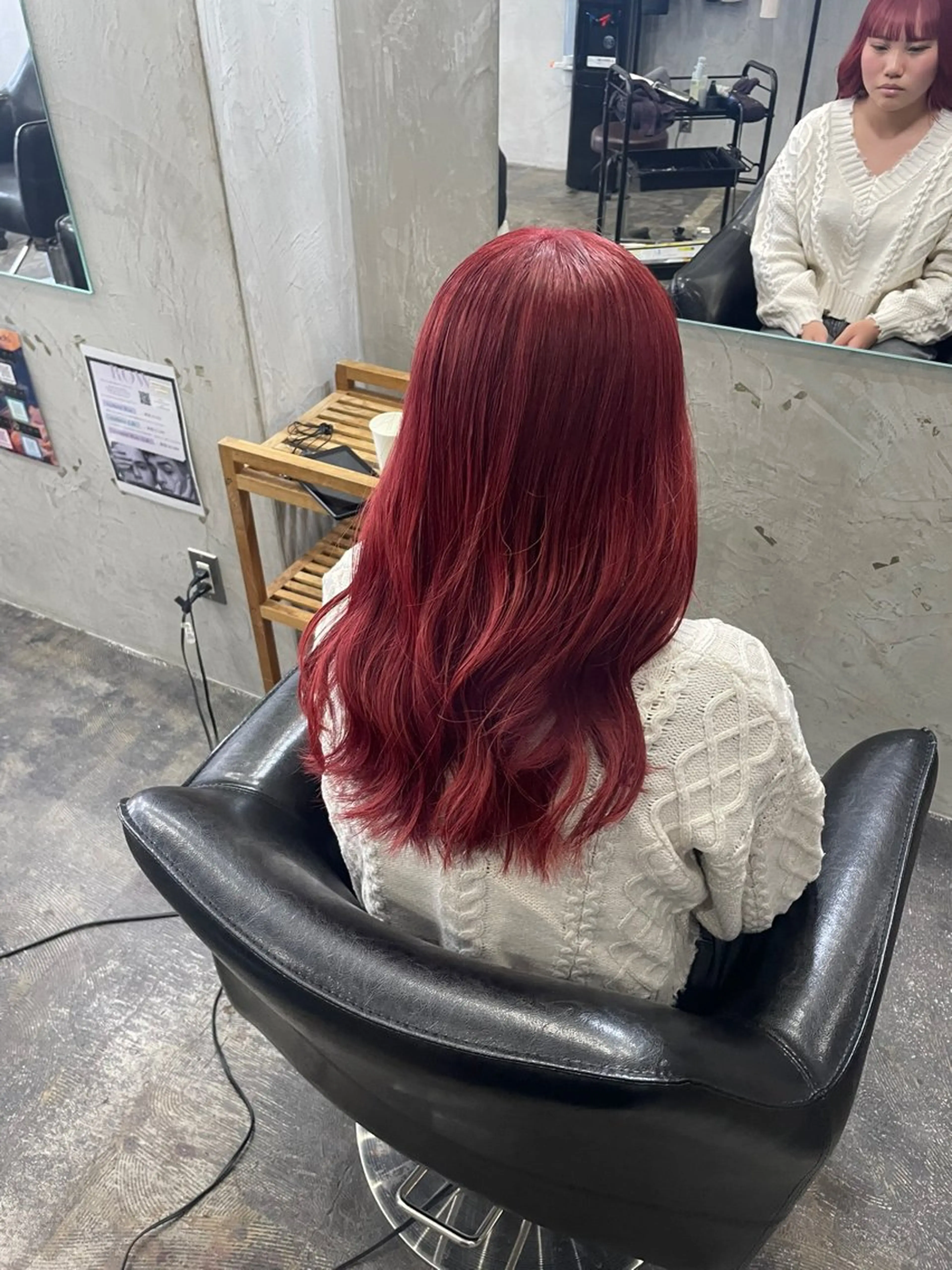 ロング ヘアカラー MaisonHALU さくらのヘアスタイル