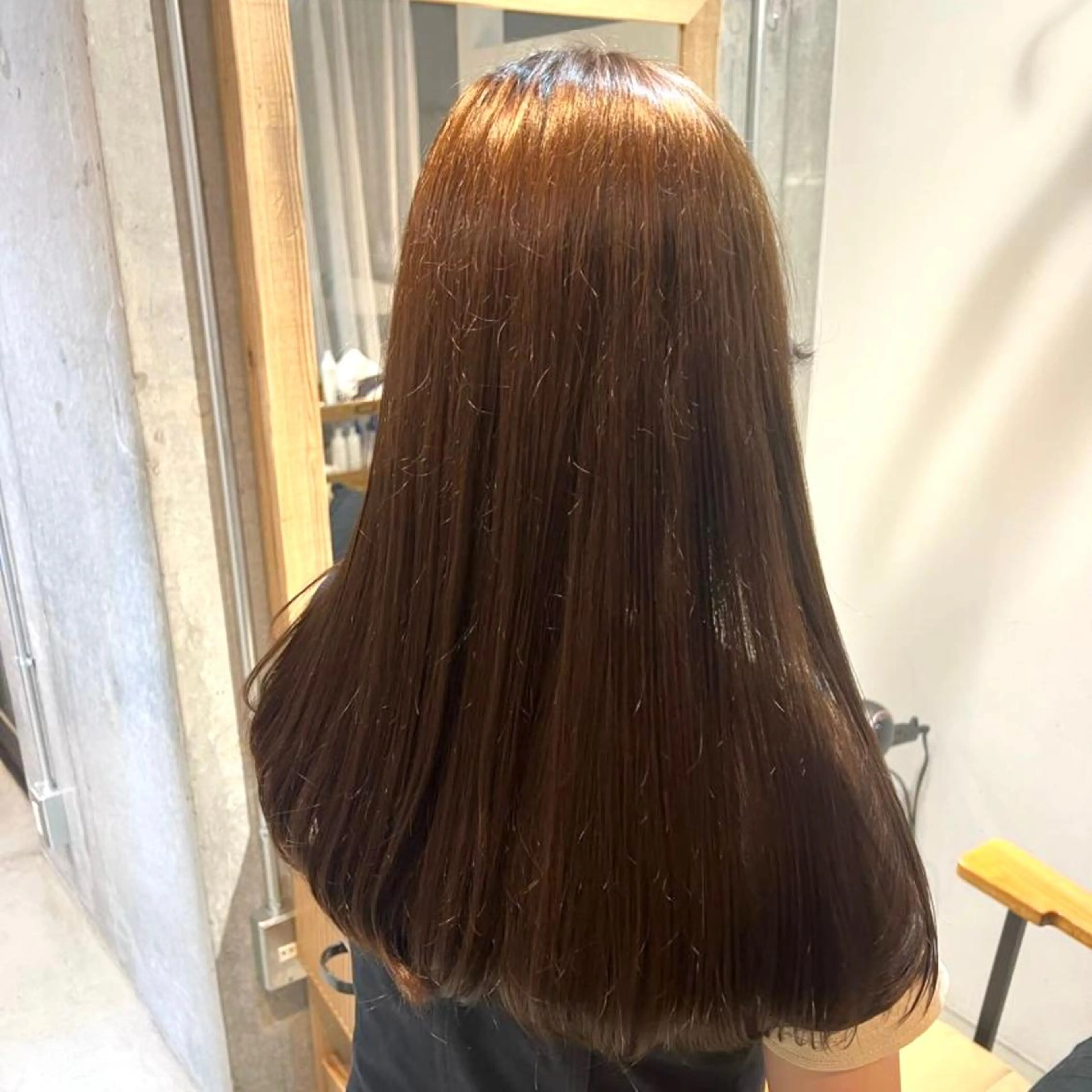 ロング カラー ベージュカラー ブリーチ グレージュ ヘアカラー blau hair and care所属・blau🌸 misatoのヘアスタイル