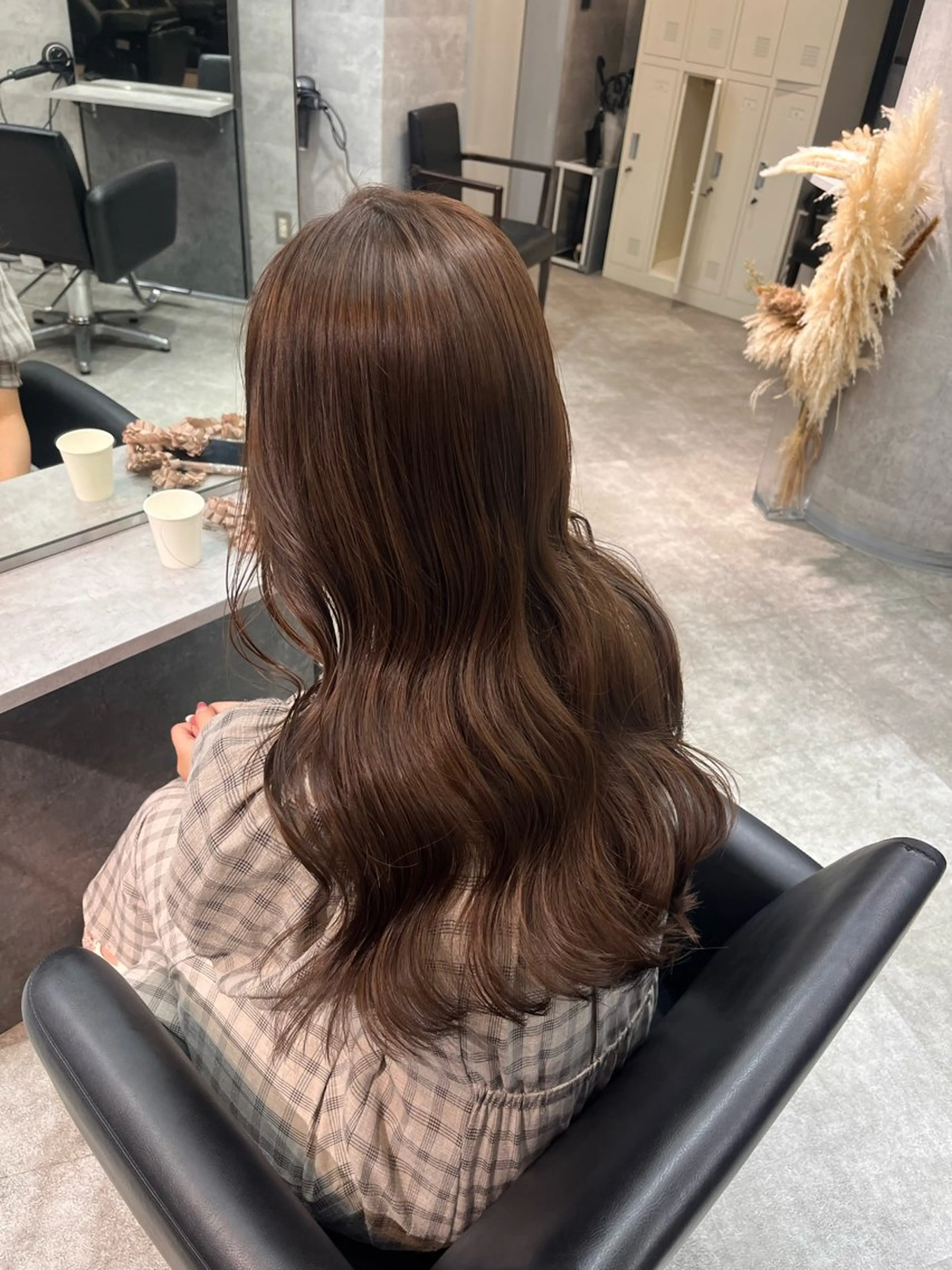 ロング くびれヘア 顔周りカット 髪質改善 韓国風ヘア レイヤーカット トレンドヘア💖 海外ヘアkotomiのヘアスタイル