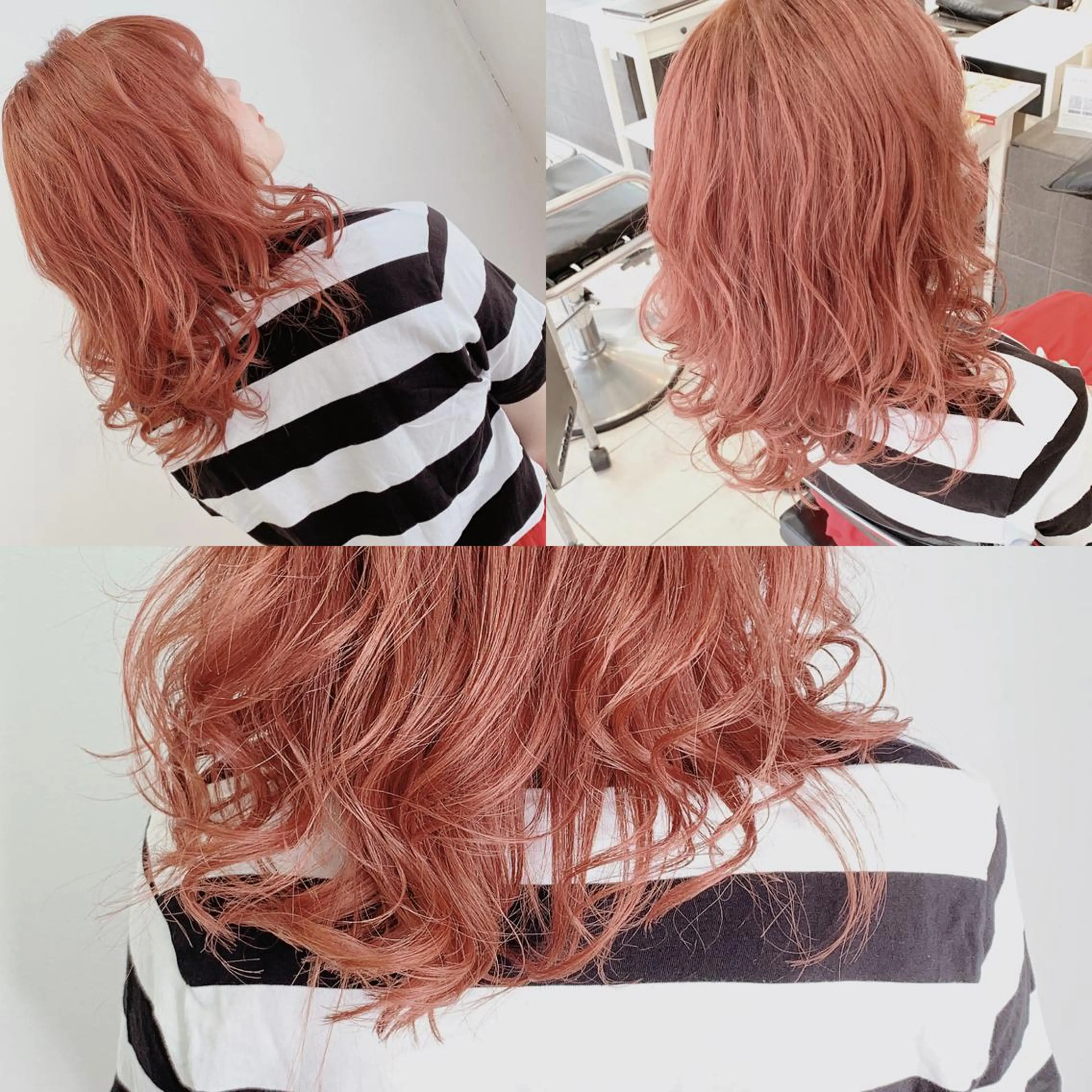 ミディアム カラー 美髪形成!色素改善! 秋田 和輝のヘアスタイル