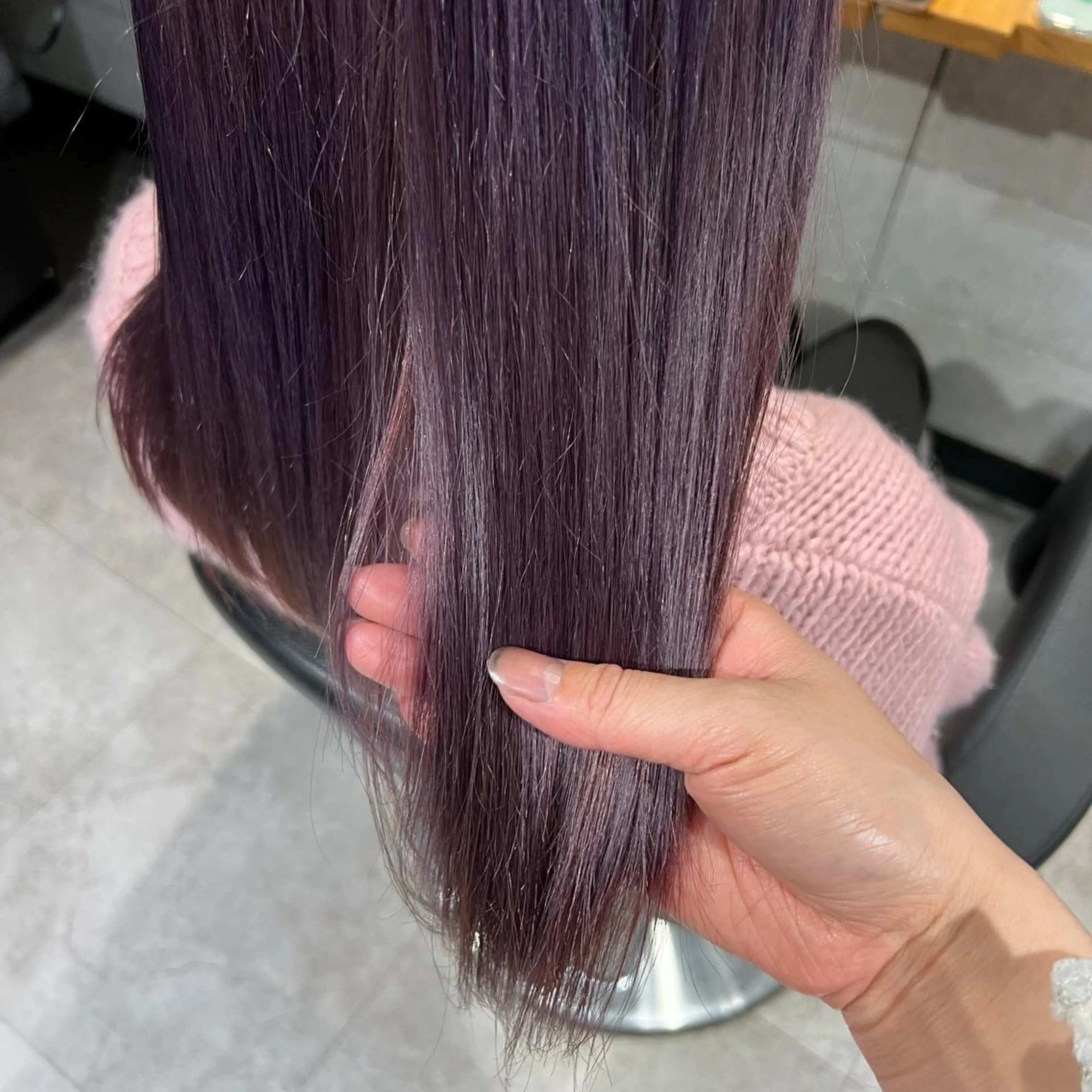 セミロング カラー eyelist ayaka🍨のマツエク・マツパデザイン