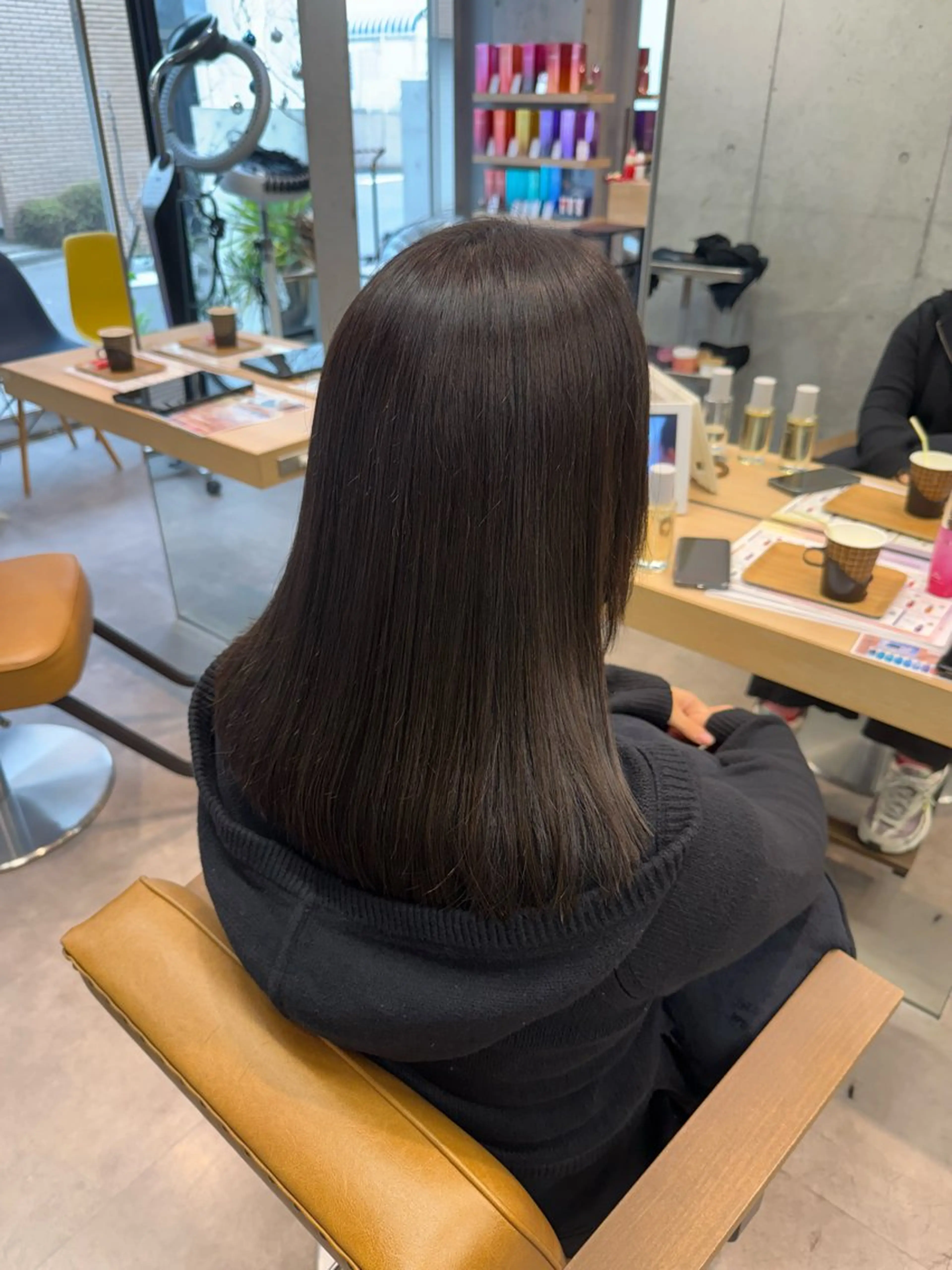 カラー 透明感カラー カット ヘアカラー トリートメント 透明感/艶カラー/ ゆな🫧のヘアスタイル