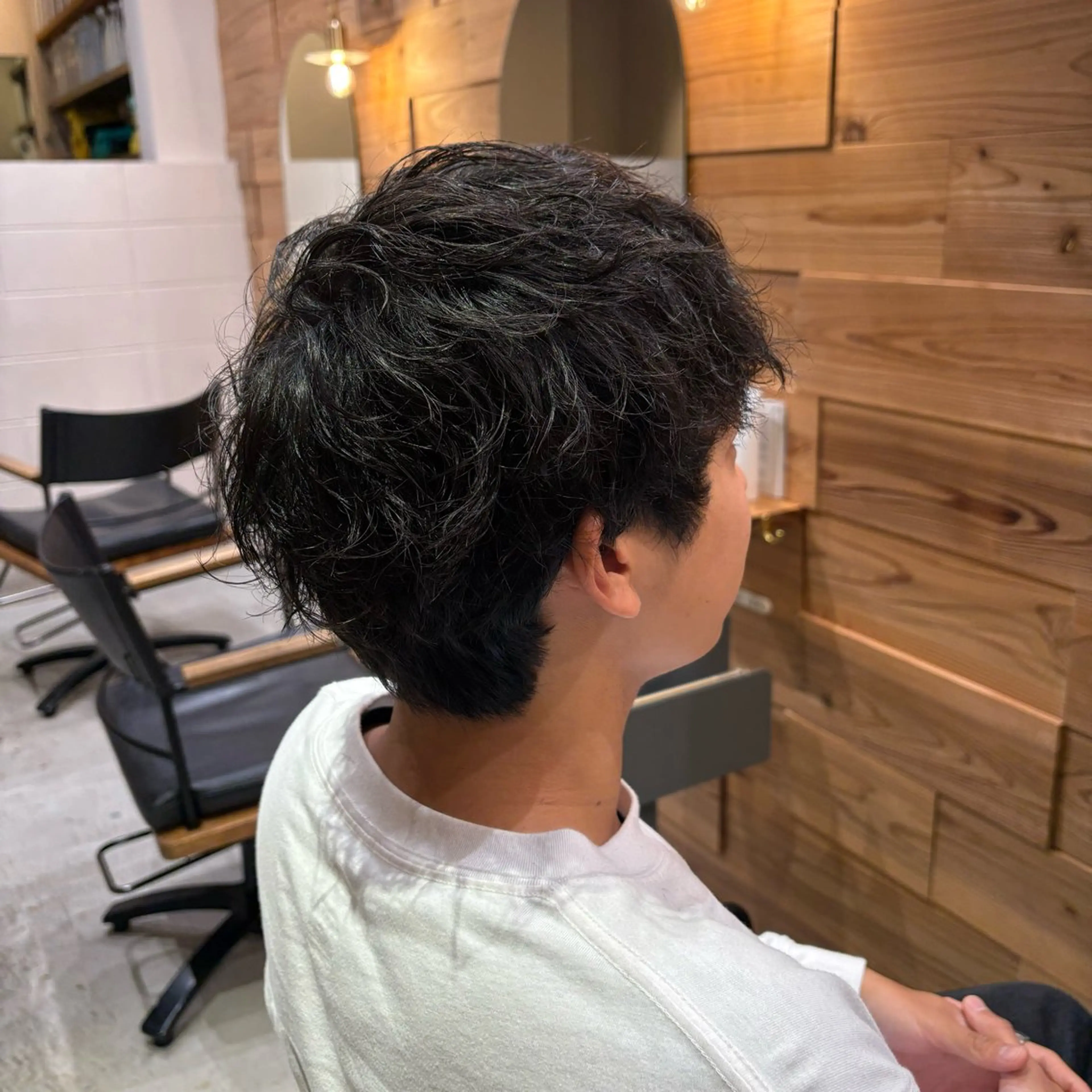 メンズ カット 渡邉梨里/ Relico-nidのヘアスタイル