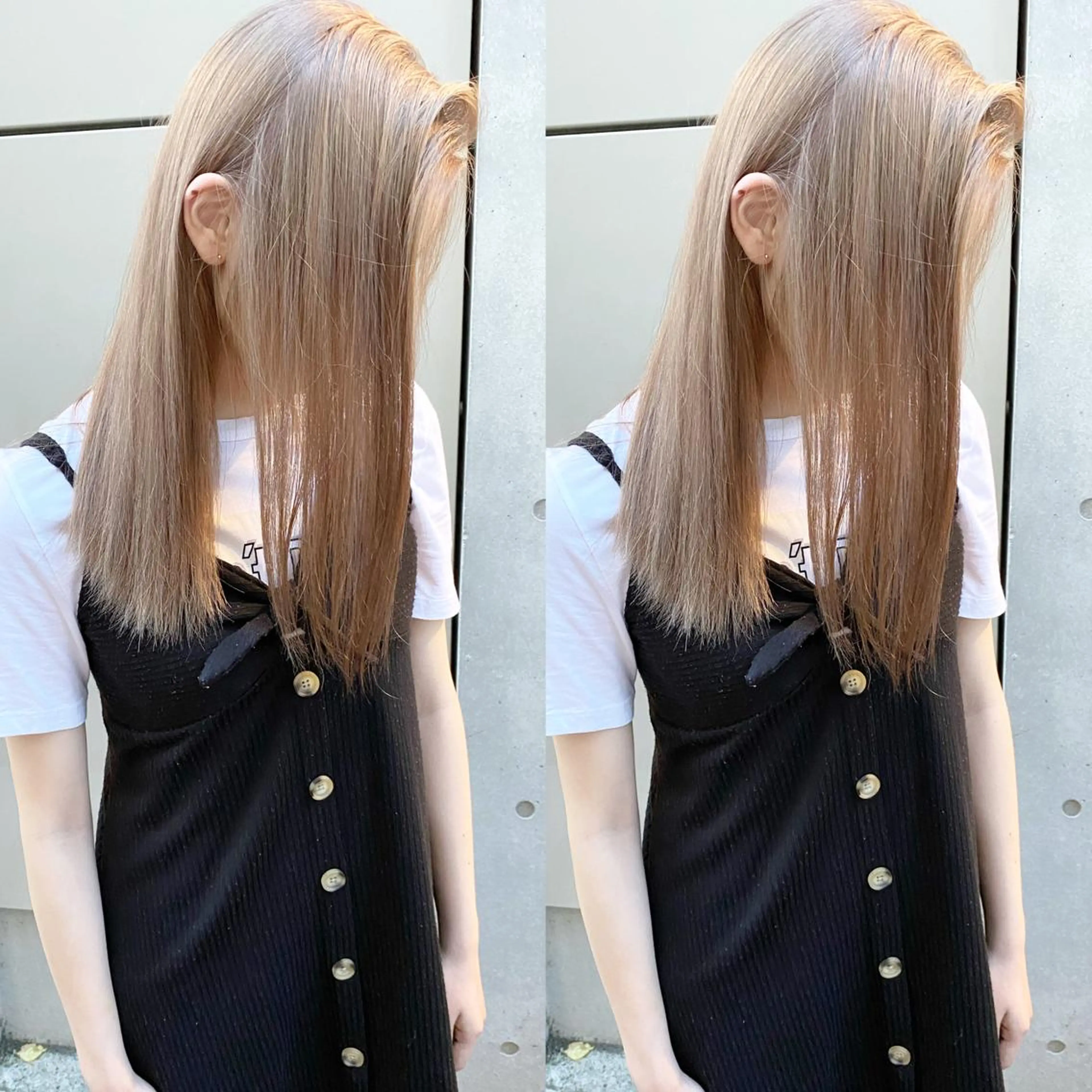 ロング カラー ⭐️横浜ブリーチ特化 美容師　堤涼⭐️のヘアスタイル