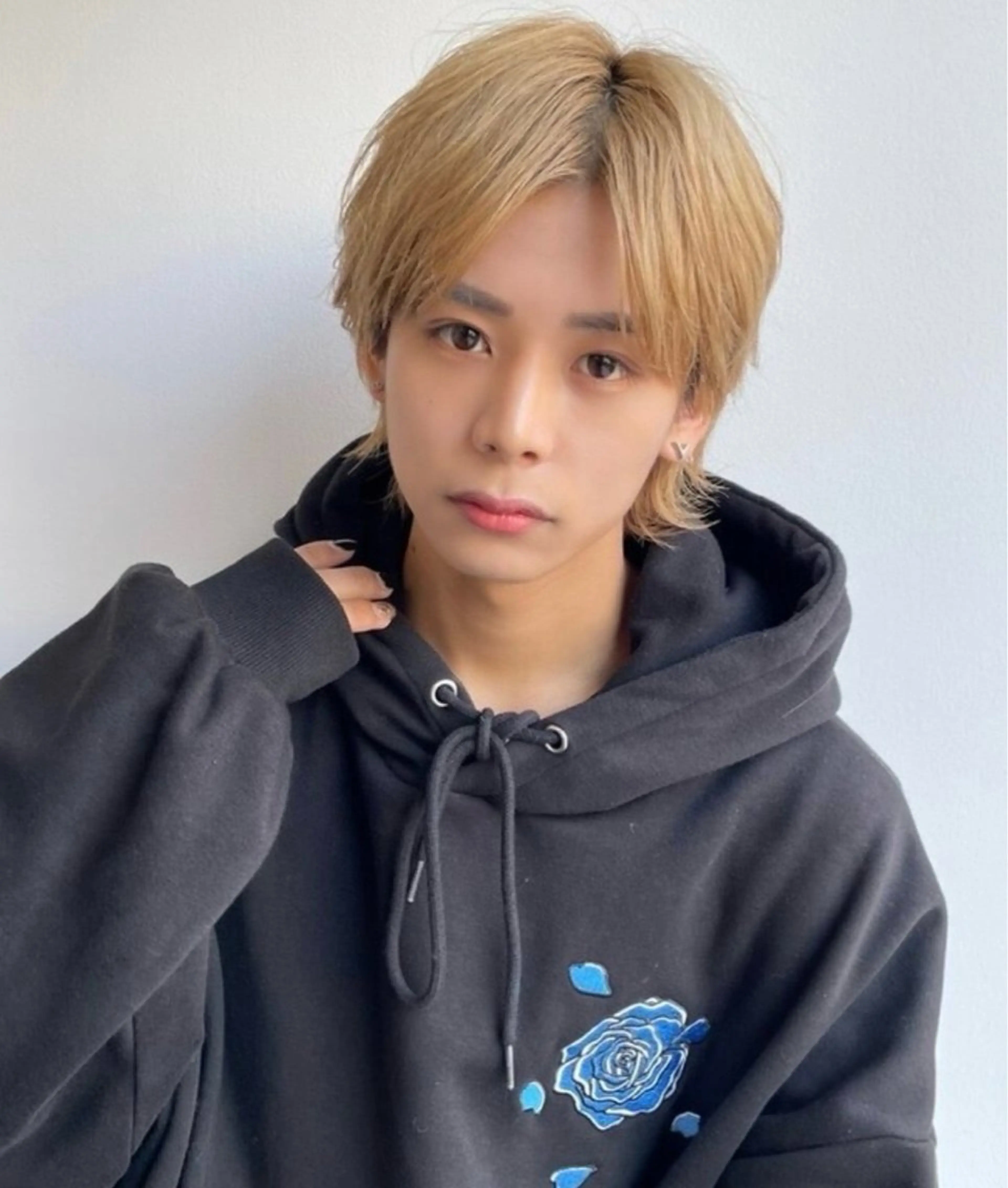 似合わせメンズカット+ブリーチWカラー￥8500[梅田/メンズサロン/ウルフカット/シースルーマッシュ]の写真