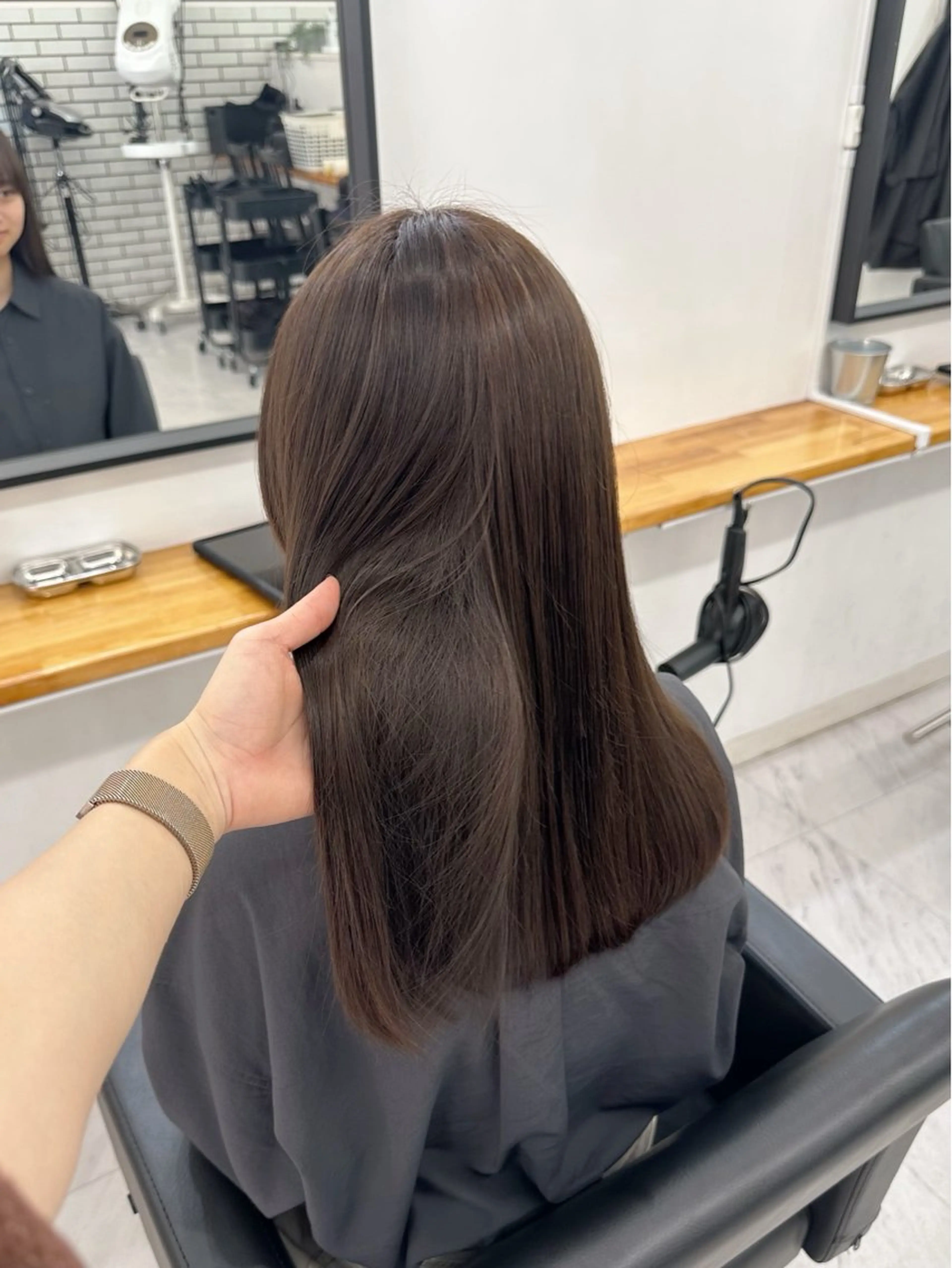 ロング カラー GiseL宗像 HiROEのヘアスタイル