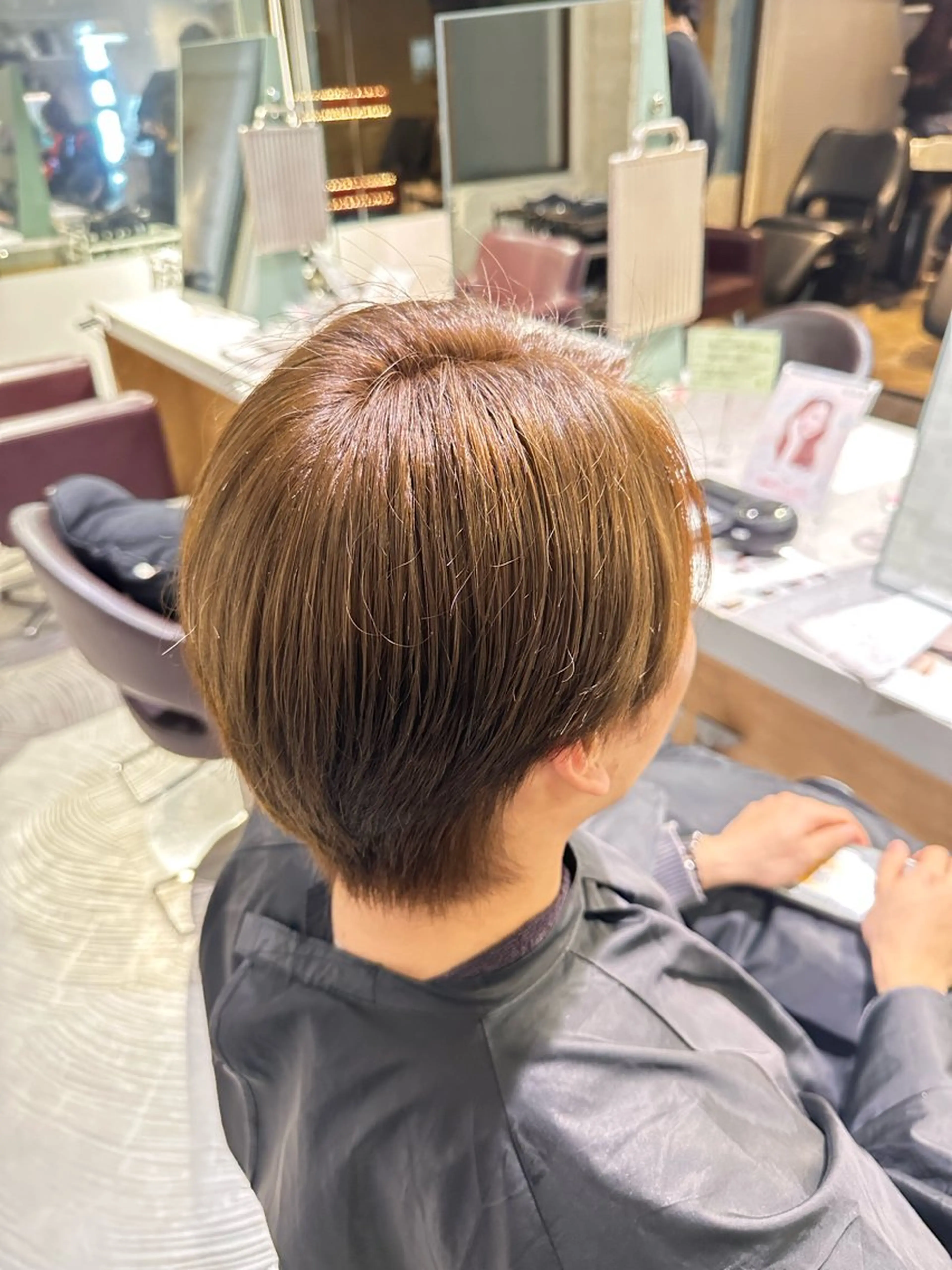 メンズ メンズブリーチ ヘアカラー ︎💓愛され🫧セル ｢col大通り」🍀のヘアスタイル