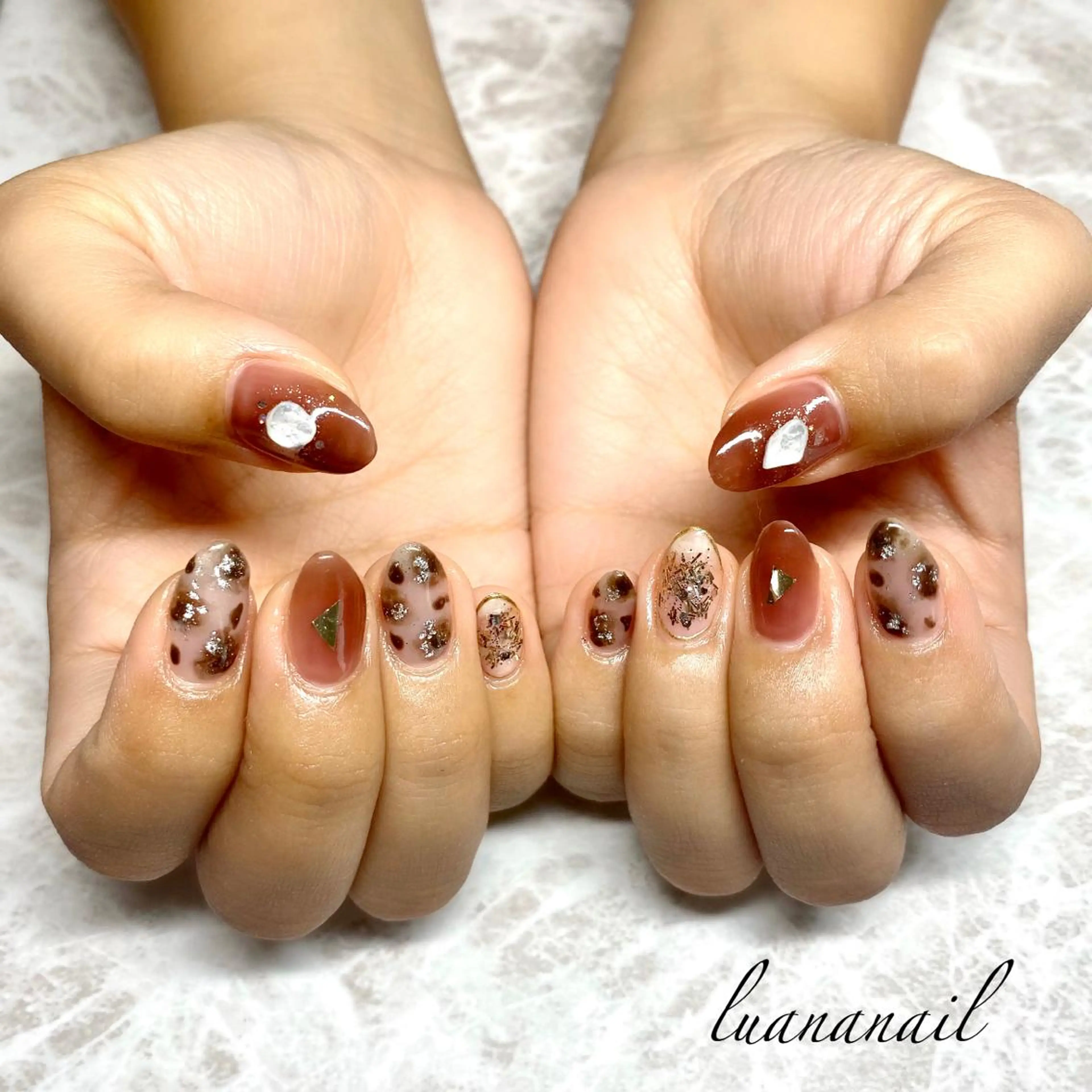 ネイル ハンドネイル luana nailのネイルデザイン