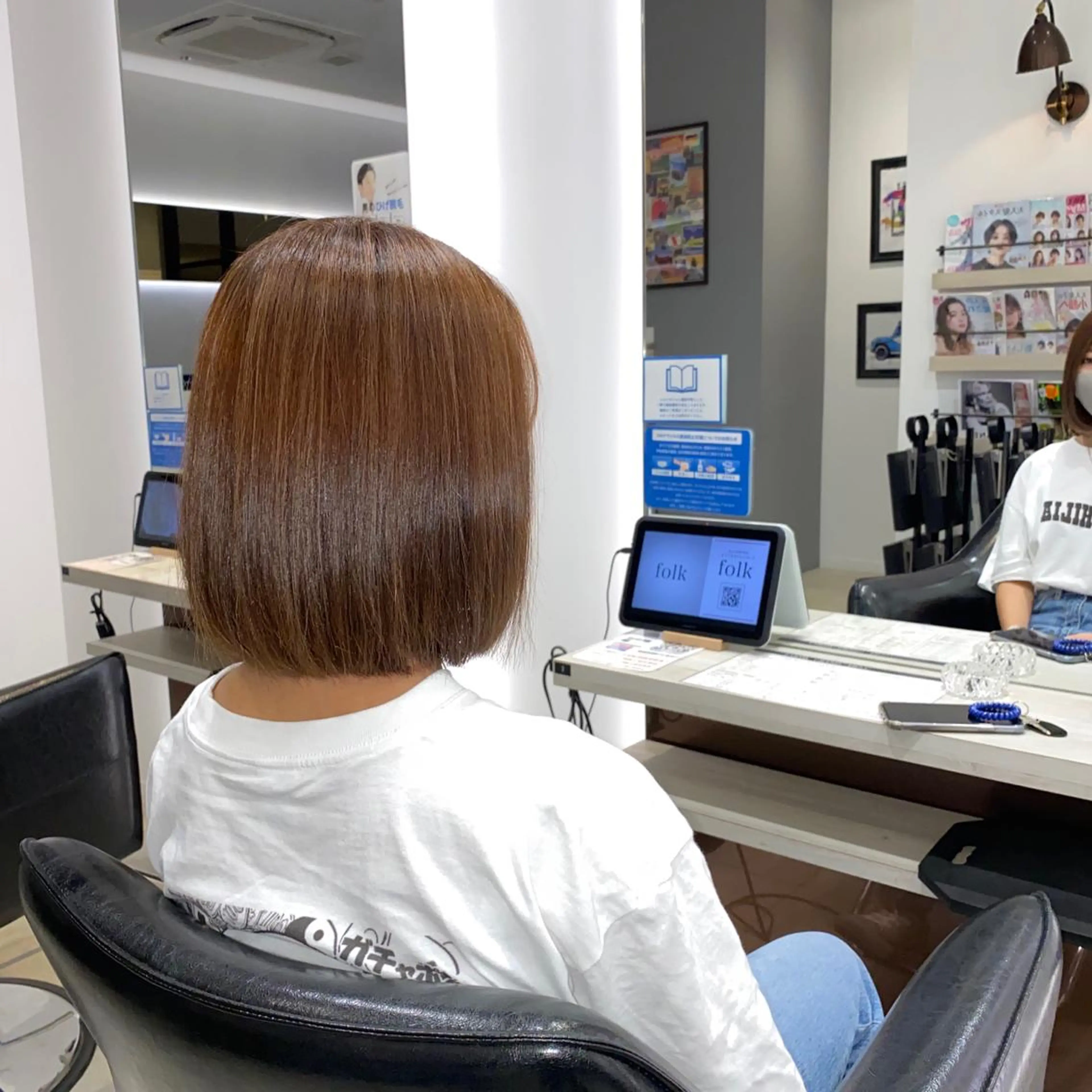 ミディアム カラー EARTH湘南台店 ⭐️モリモトのヘアスタイル