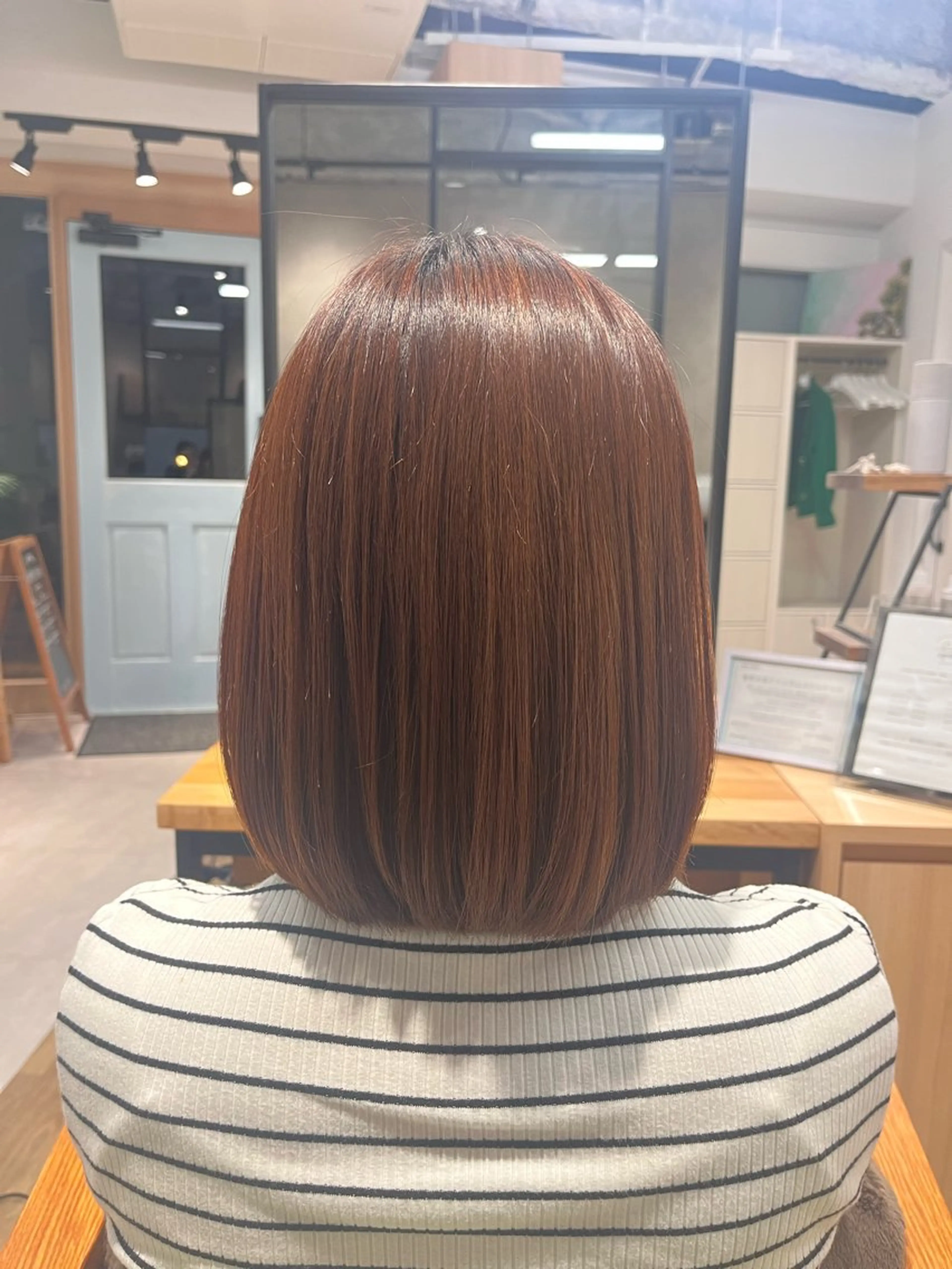 ミディアム ボブ epic所属・武田 綺音のヘアスタイル