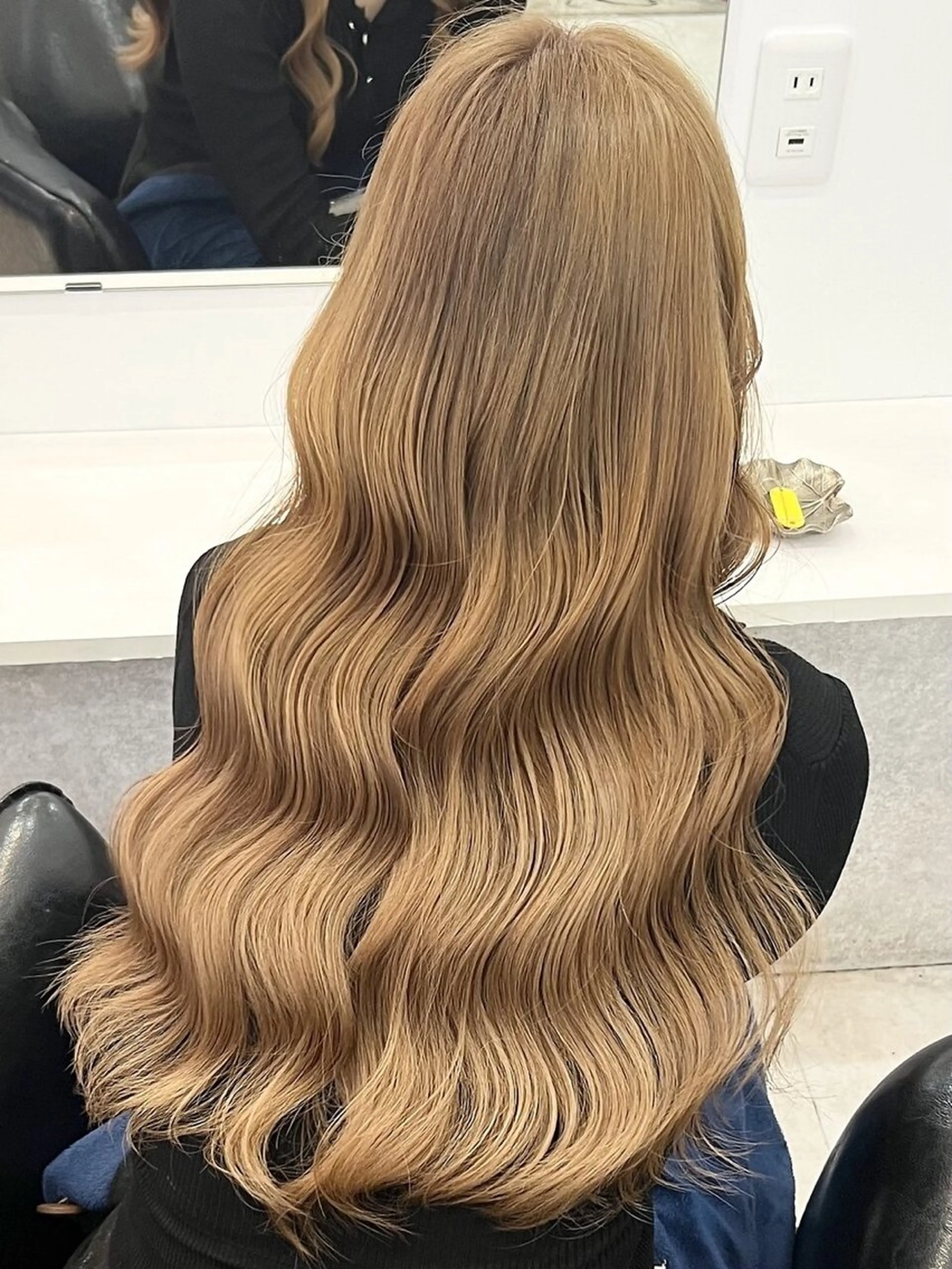 ロング カラー elubylovis mana💜のヘアスタイル