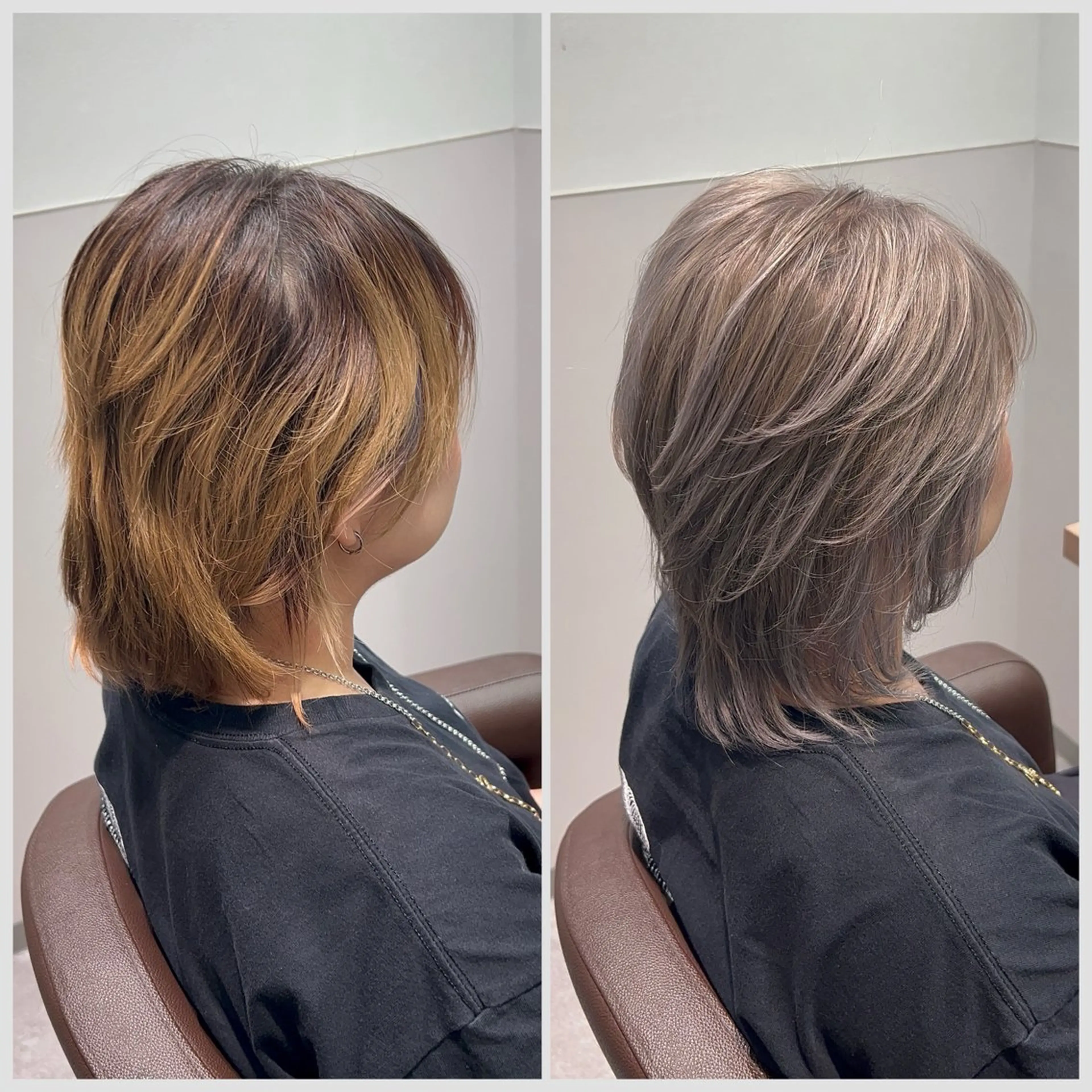 ショート カラー ヘアカラー SALOWIN 神戸三宮店所属・【三宮/ブリーチ なしカラー】高田祐也のヘアスタイル