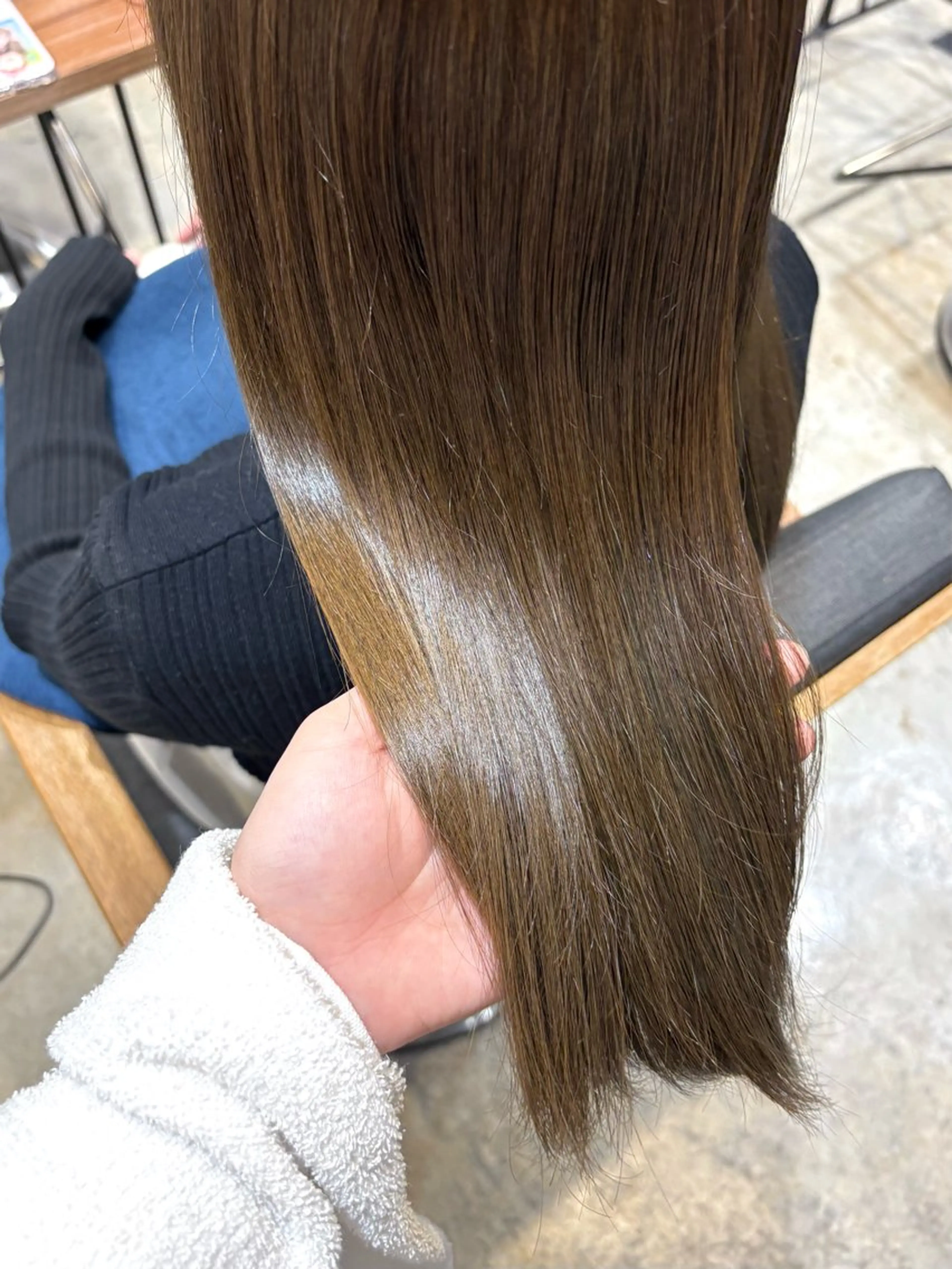 ミディアム カラー オリーブカラー カット ヘアカラー 艶カラー🧊ショート /ボブ/小由葵のヘアスタイル