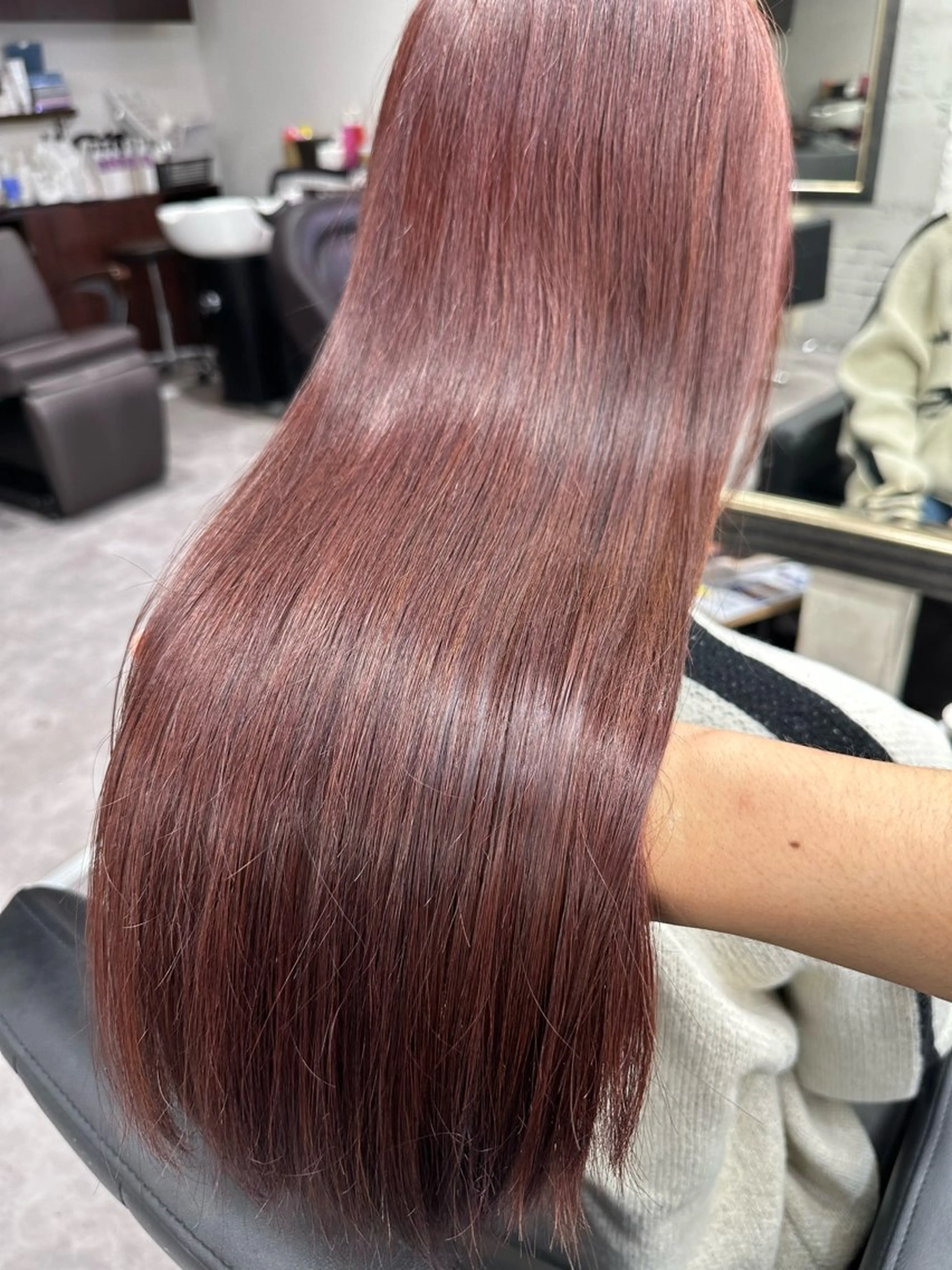 ロング カラー ヘアアレンジ ヘアカラー トリートメント 久米 治仁のヘアスタイル