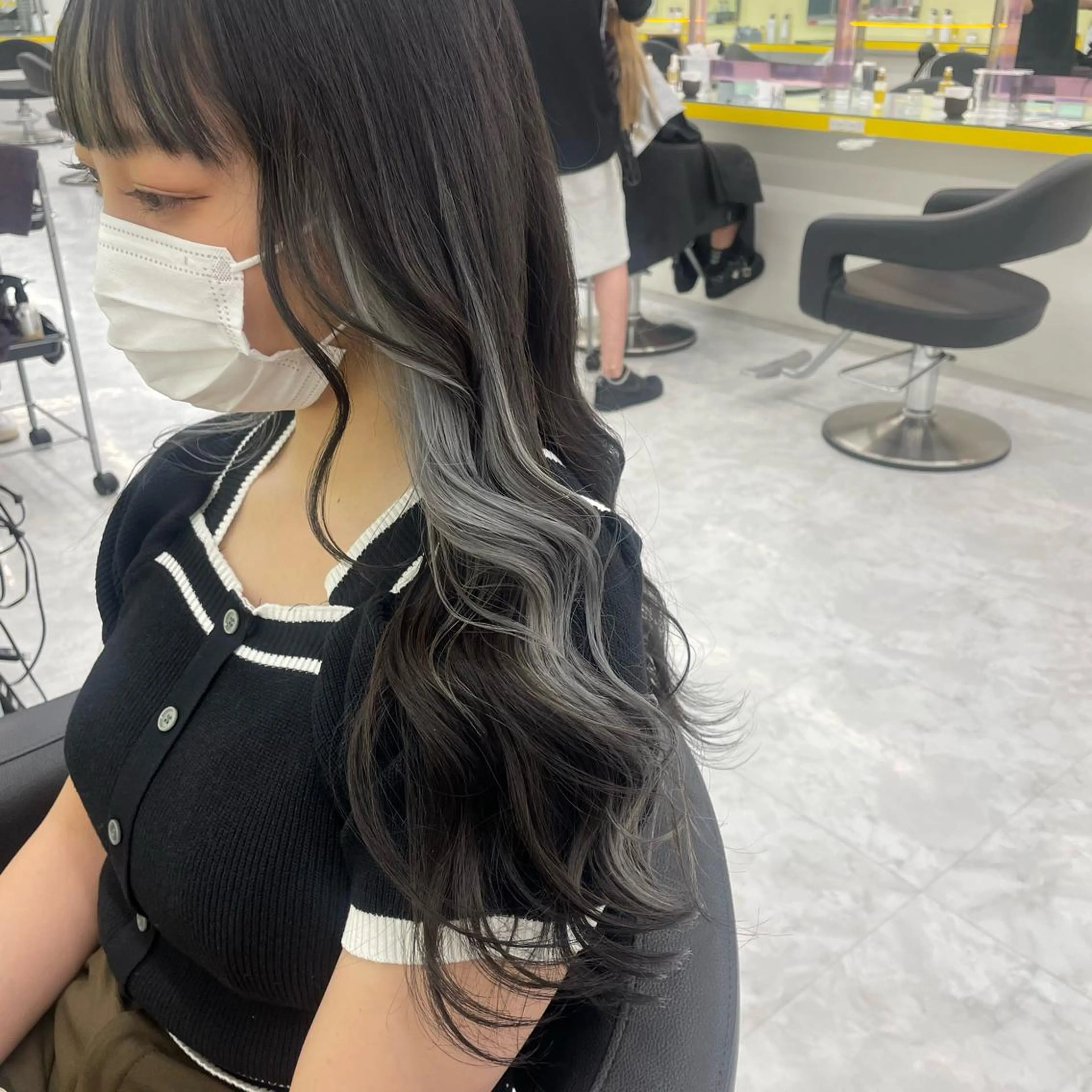 ロング 🤍韓国トレンド ヘア🤍miku🤍のヘアスタイル