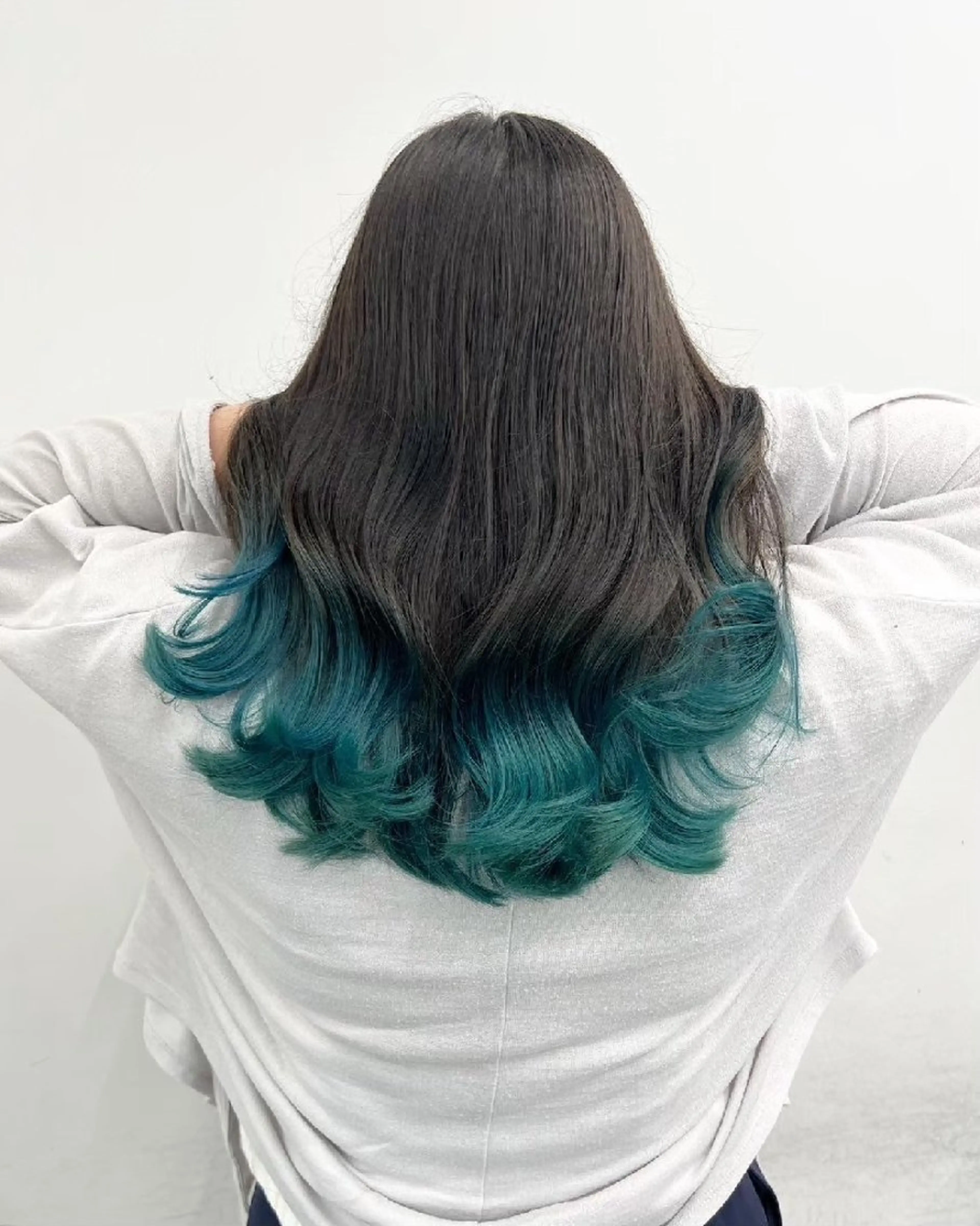カラー ロング ‪✝︎カラーモデル 募集/フウカ‪✝︎のヘアスタイル