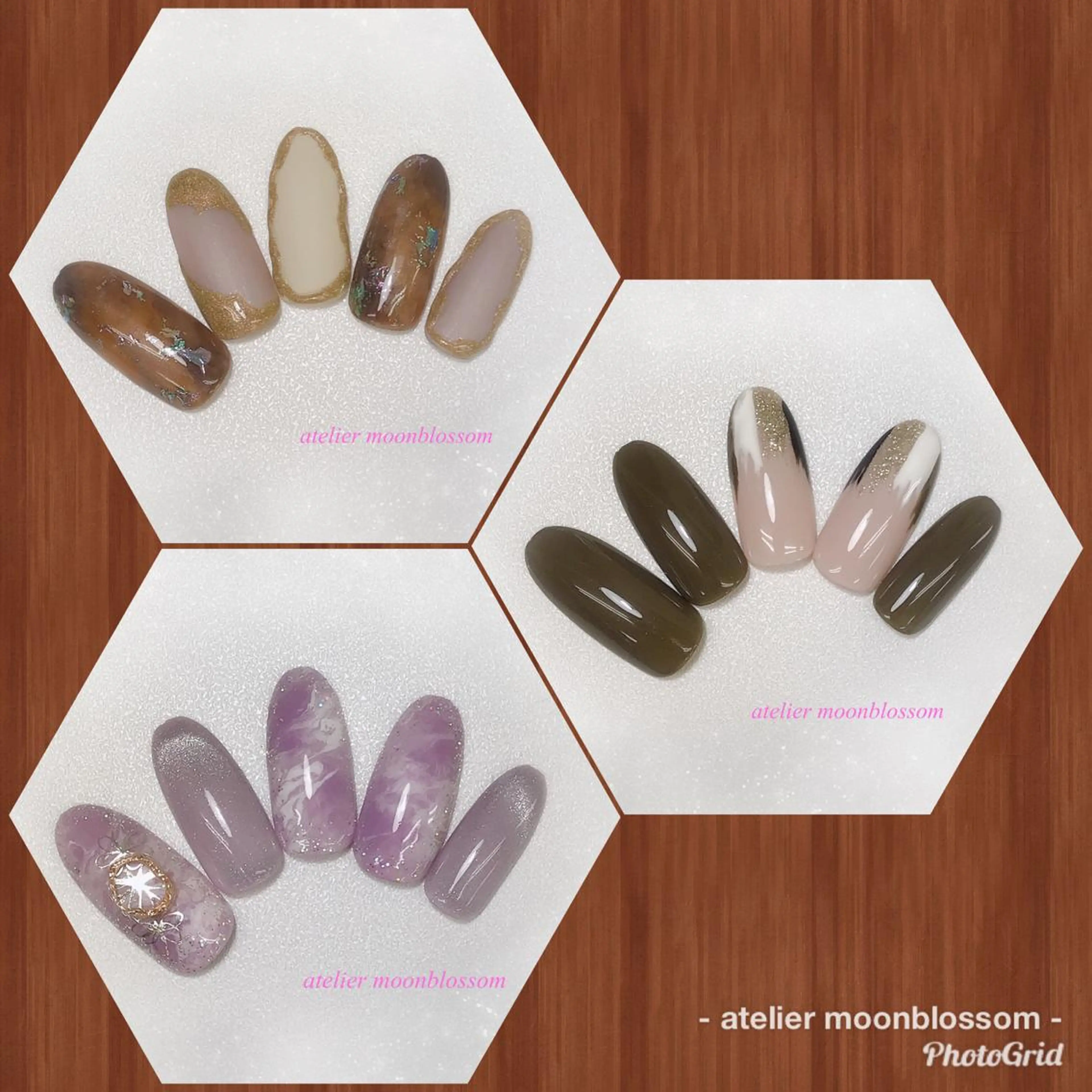 ネイル アトリエ ムーンブロッサムのネイルデザイン