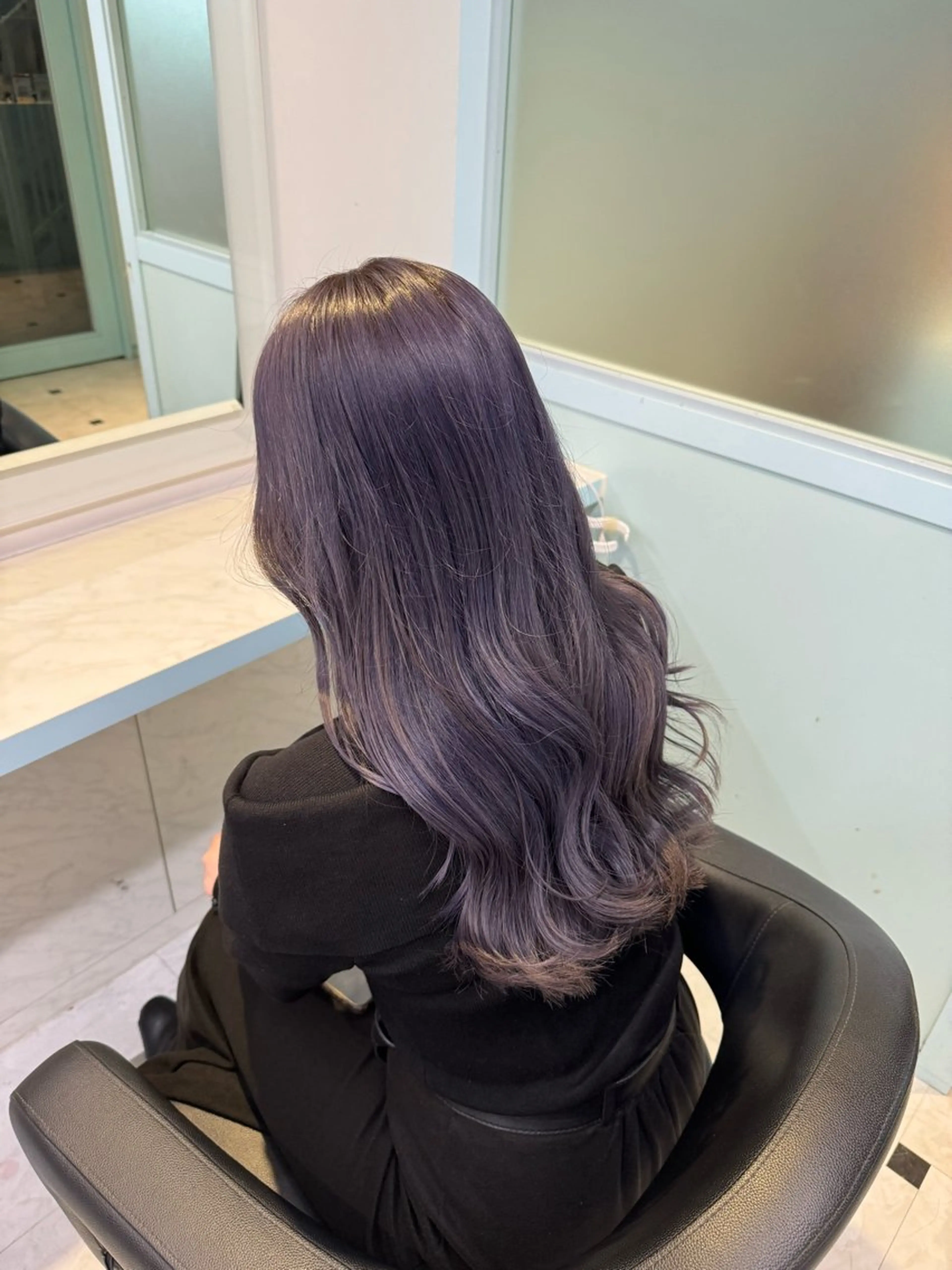 ロング カラー ハイトーン🌈メンズ カット♡Machanのヘアスタイル